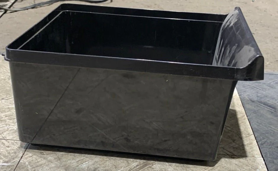 Used Dometic Crisper Bin (Brown) 2002726020 Old Style 9 3/8" x 11 5/8" D - Image 4