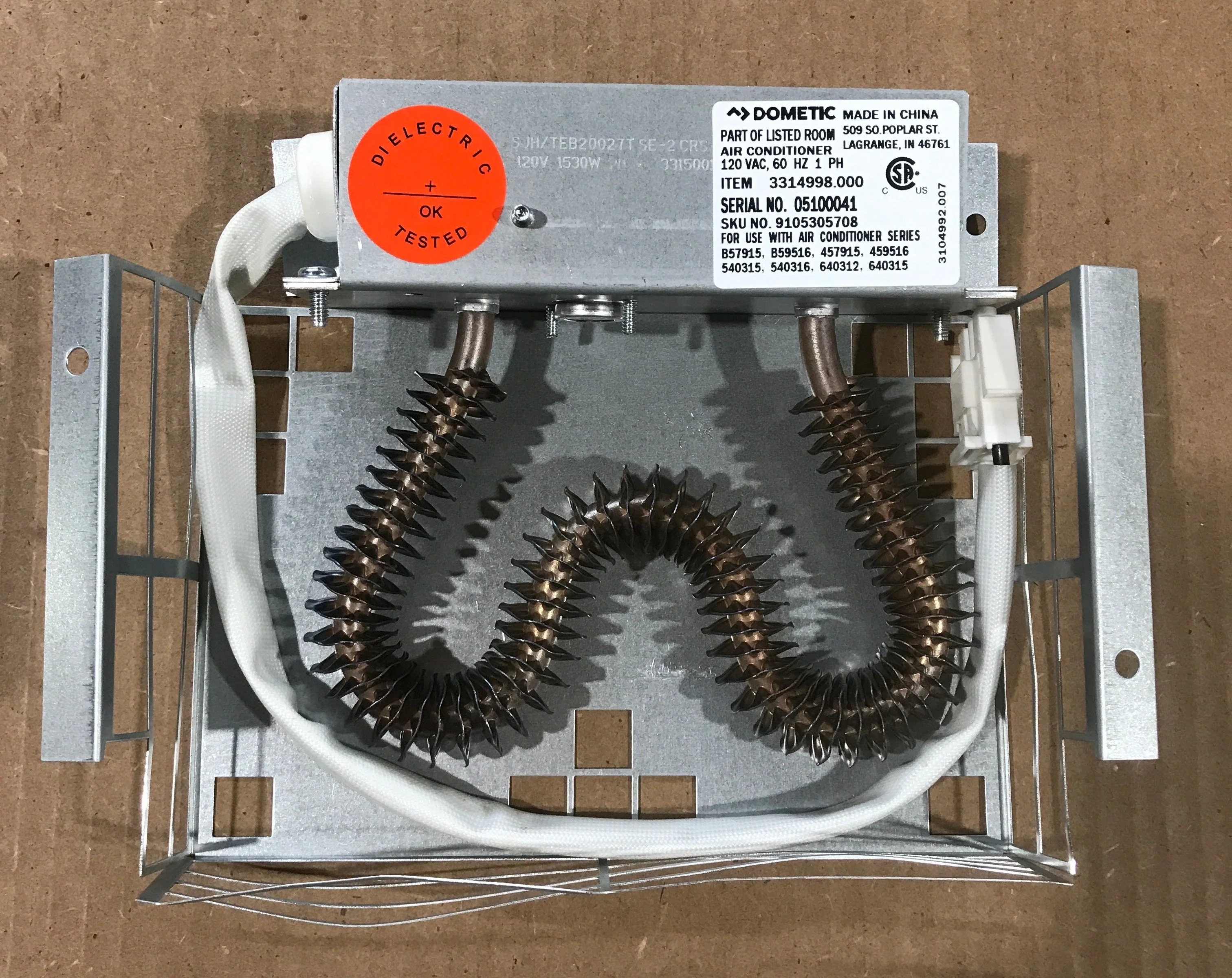 Used Dometic / Duo-therm Heat Strip, Non-Ducted - 3314998.000 - Image 4