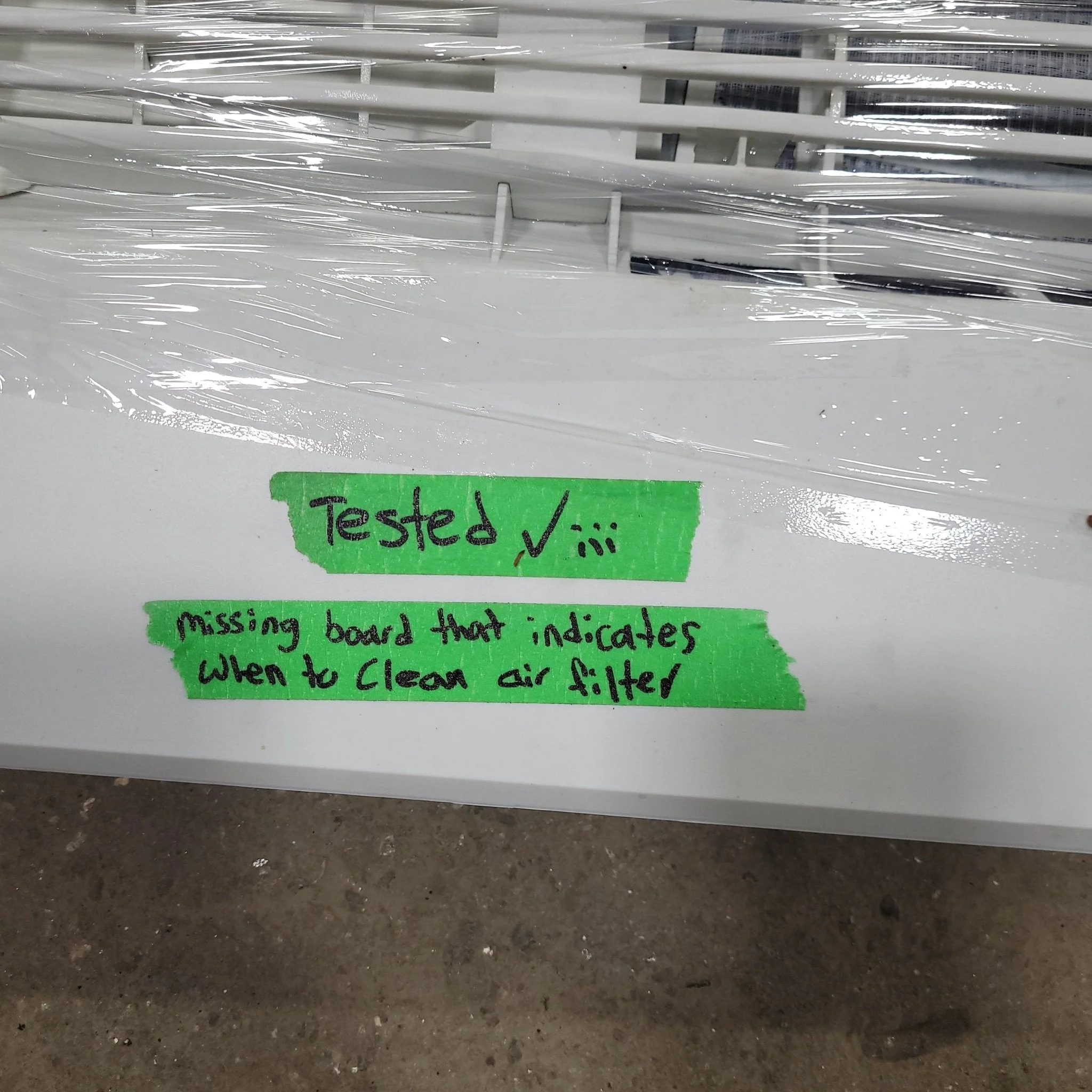 Used Dometic Genesis Micro-Therm Air Conditioner Ceiling Assembly Off White (3308120.504) - Image 2