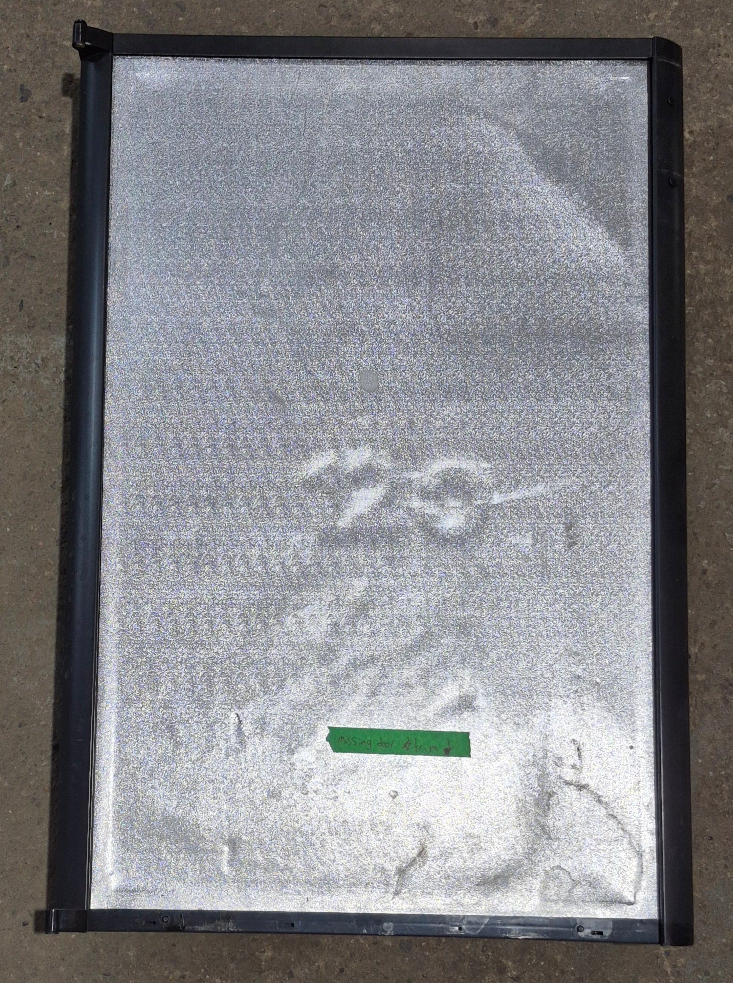 Used Dometic Left Hand Fridge Door- 2932563063