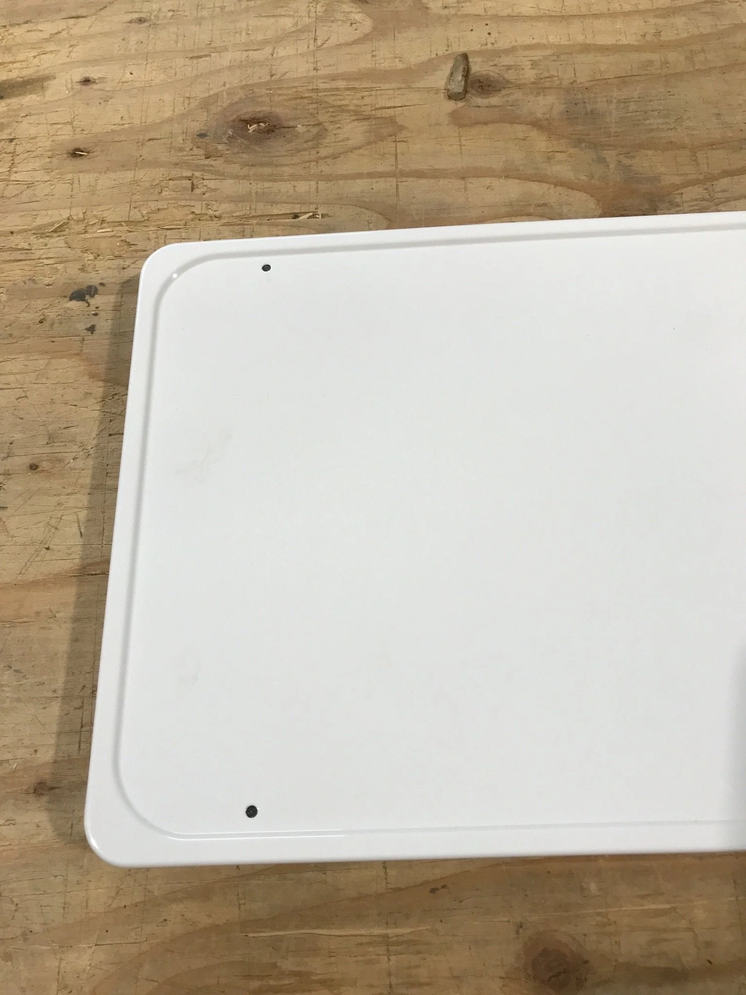 Used Dometic Mojave Exterior Furnace Access Door, Artic White - 33059 - Image 2