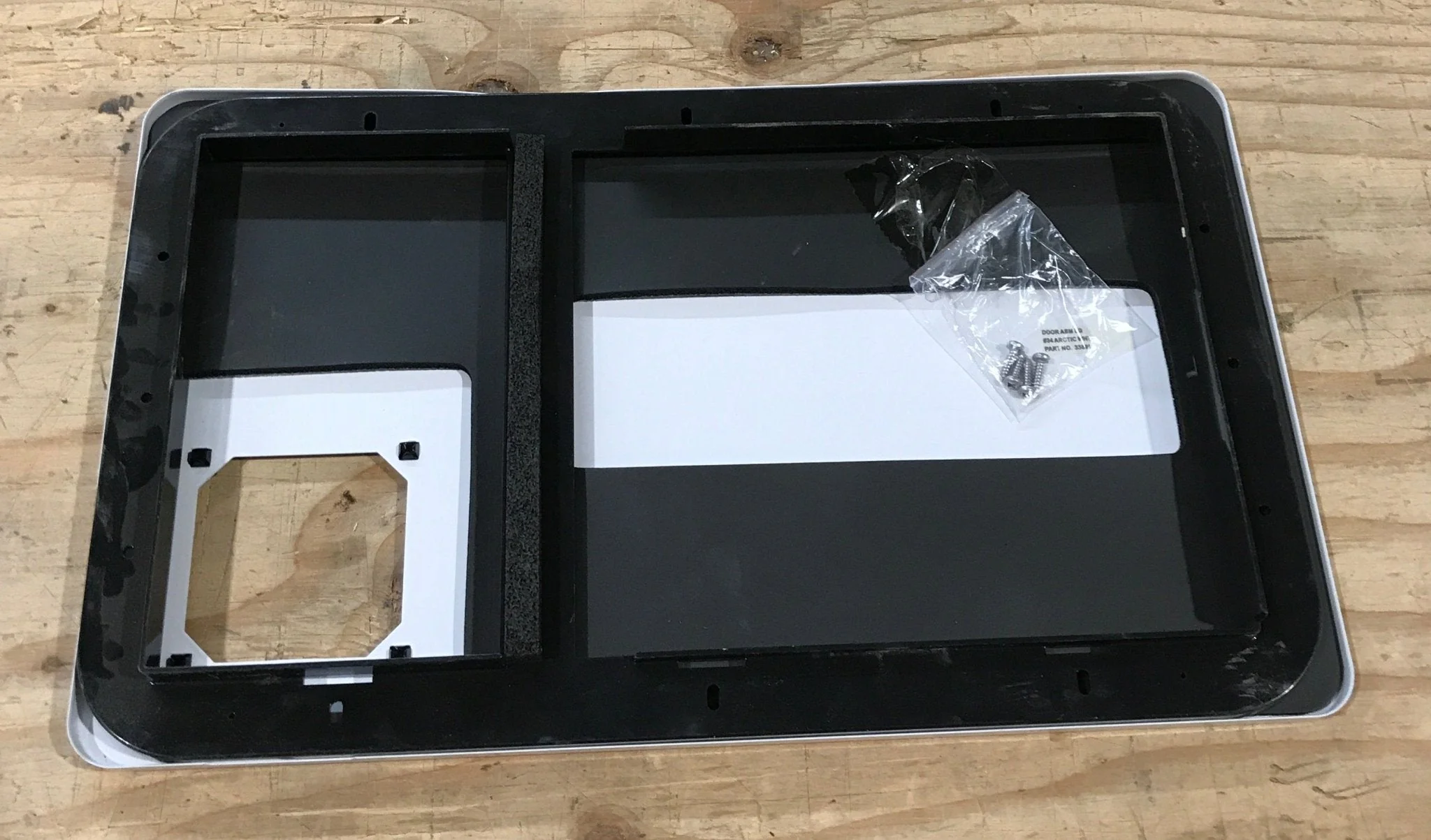 Used Dometic Mojave Exterior Furnace Access Door, Artic White - 33059 - Image 4