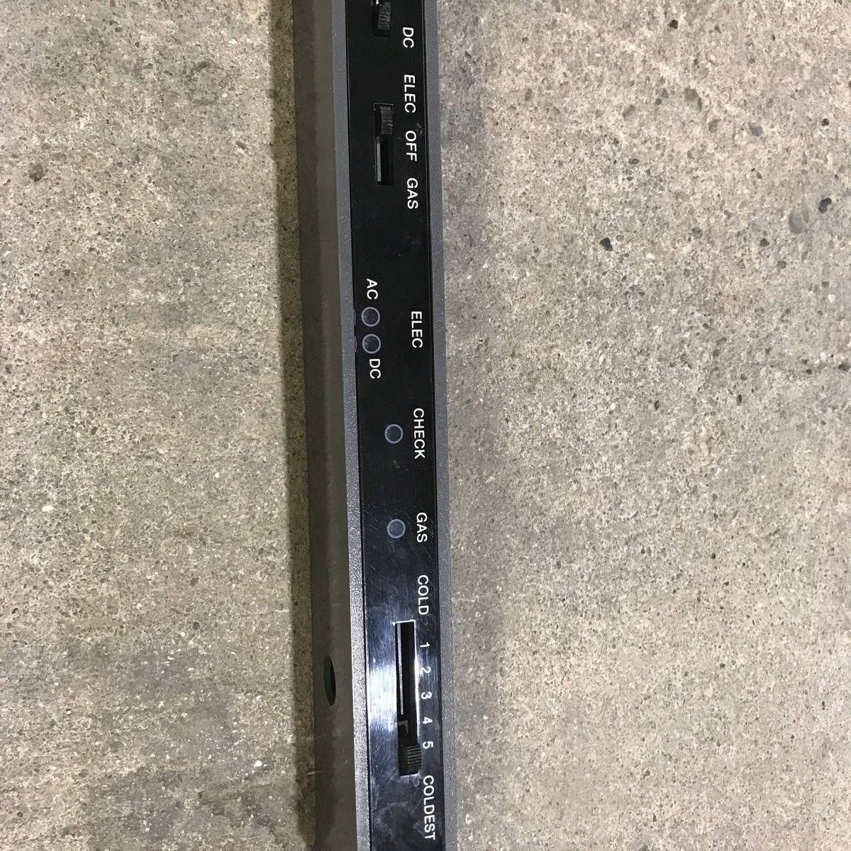 Used Dometic Refrigerator Control Panel, 3 Way - 2944044003 - Image 3