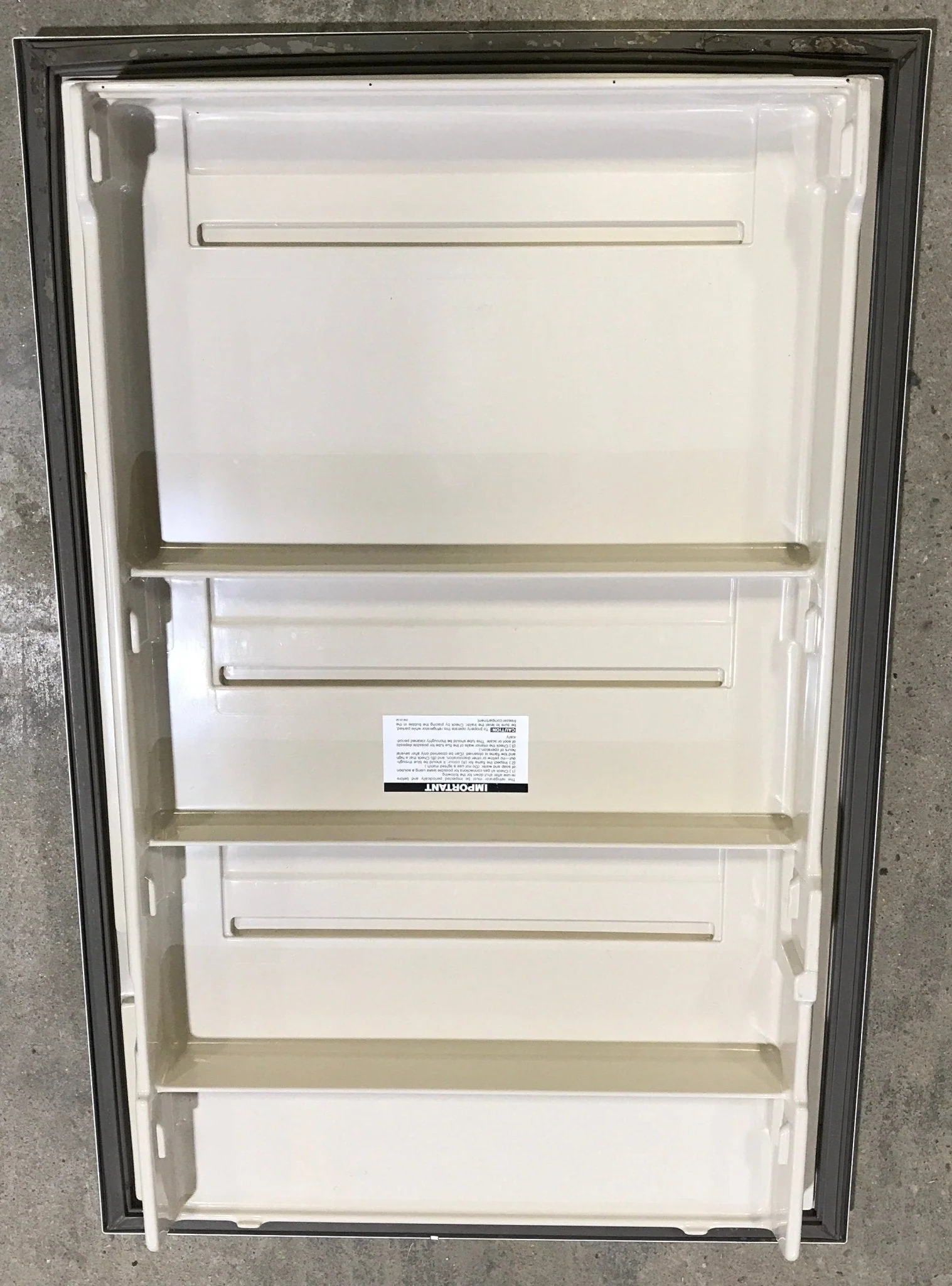 Used Dometic Refrigerator Door - 2930929142 - 24 3/8" W x 37" H - Image 2