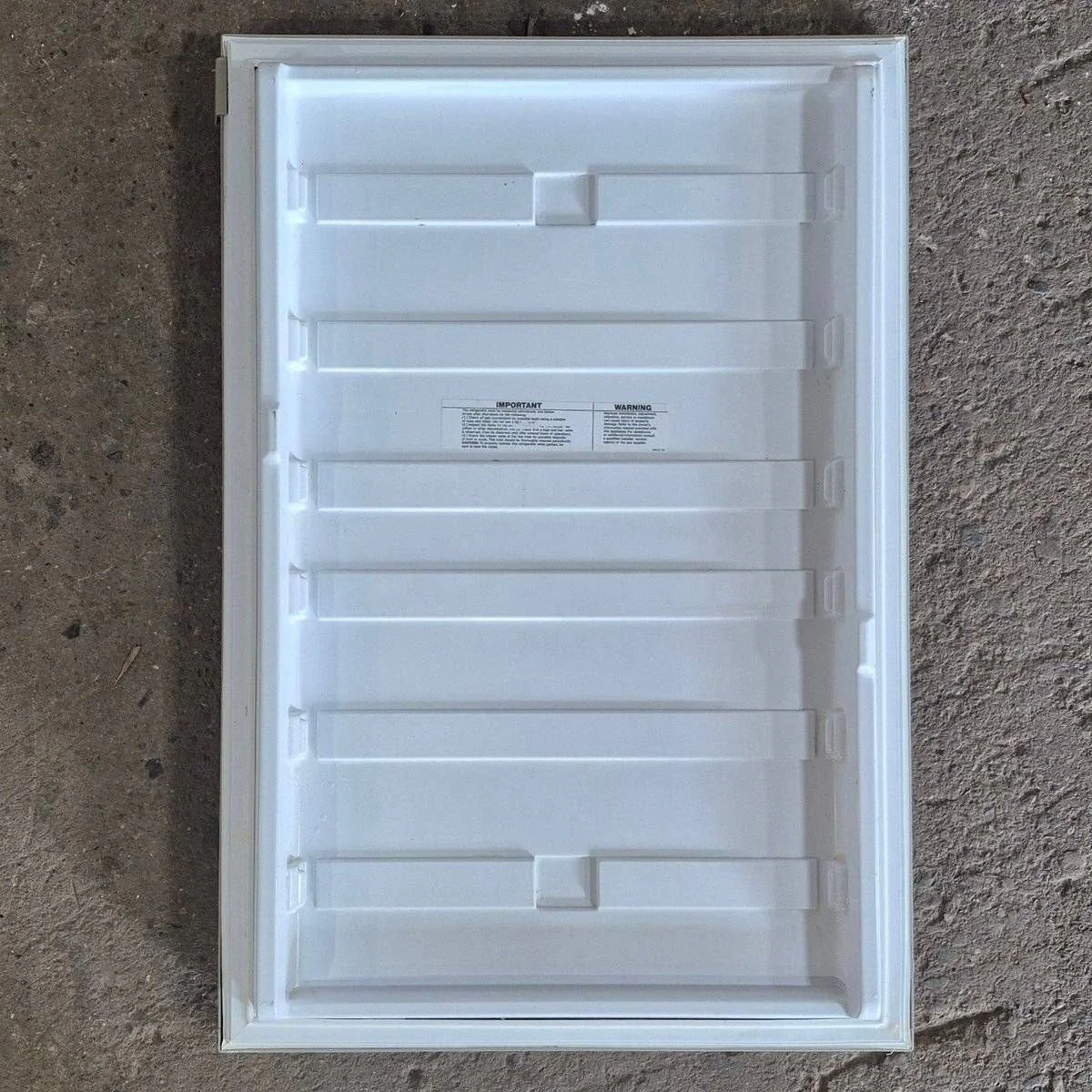 Used Dometic Refrigerator Door - Good Used Shape - 22 1/2" W x 33 1/4” H - Image 2