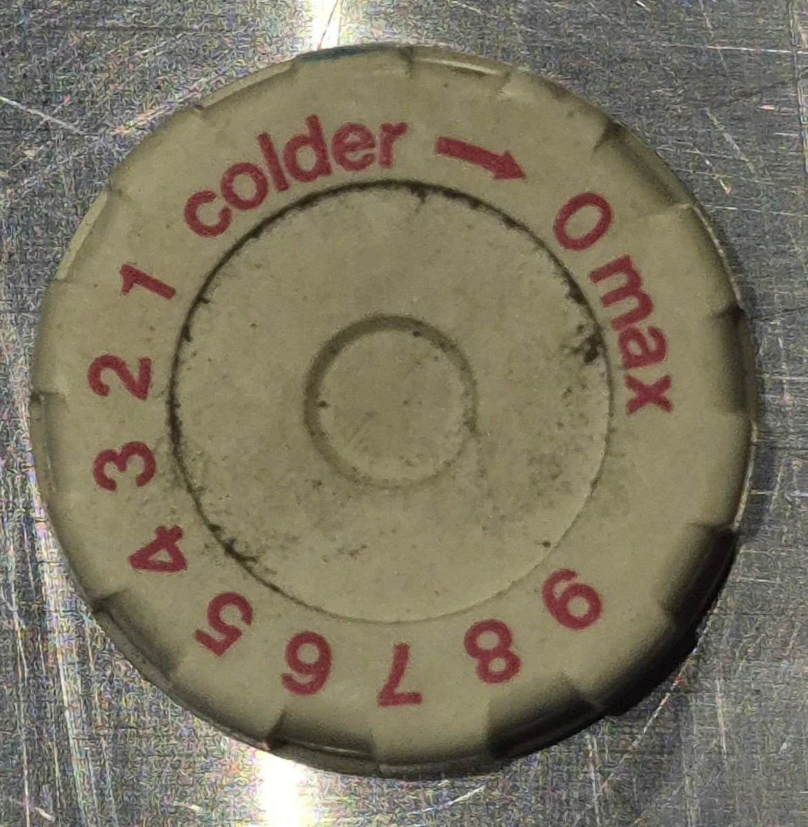 Used Dometic Refrigerator Gas Thermostat Knob - 2901183026