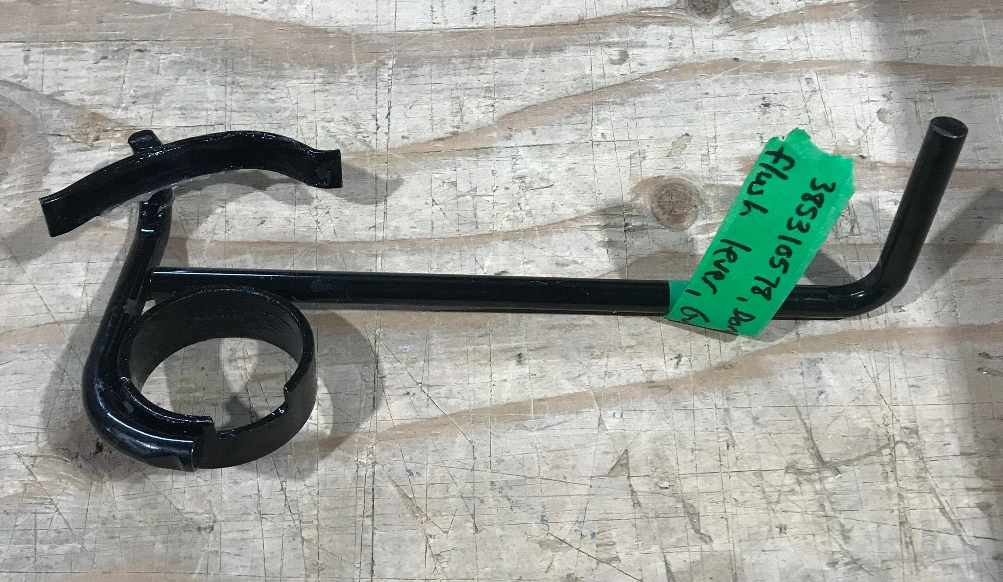Used Dometic Toilet Flush Lever, Black - 385310578 - Image 2