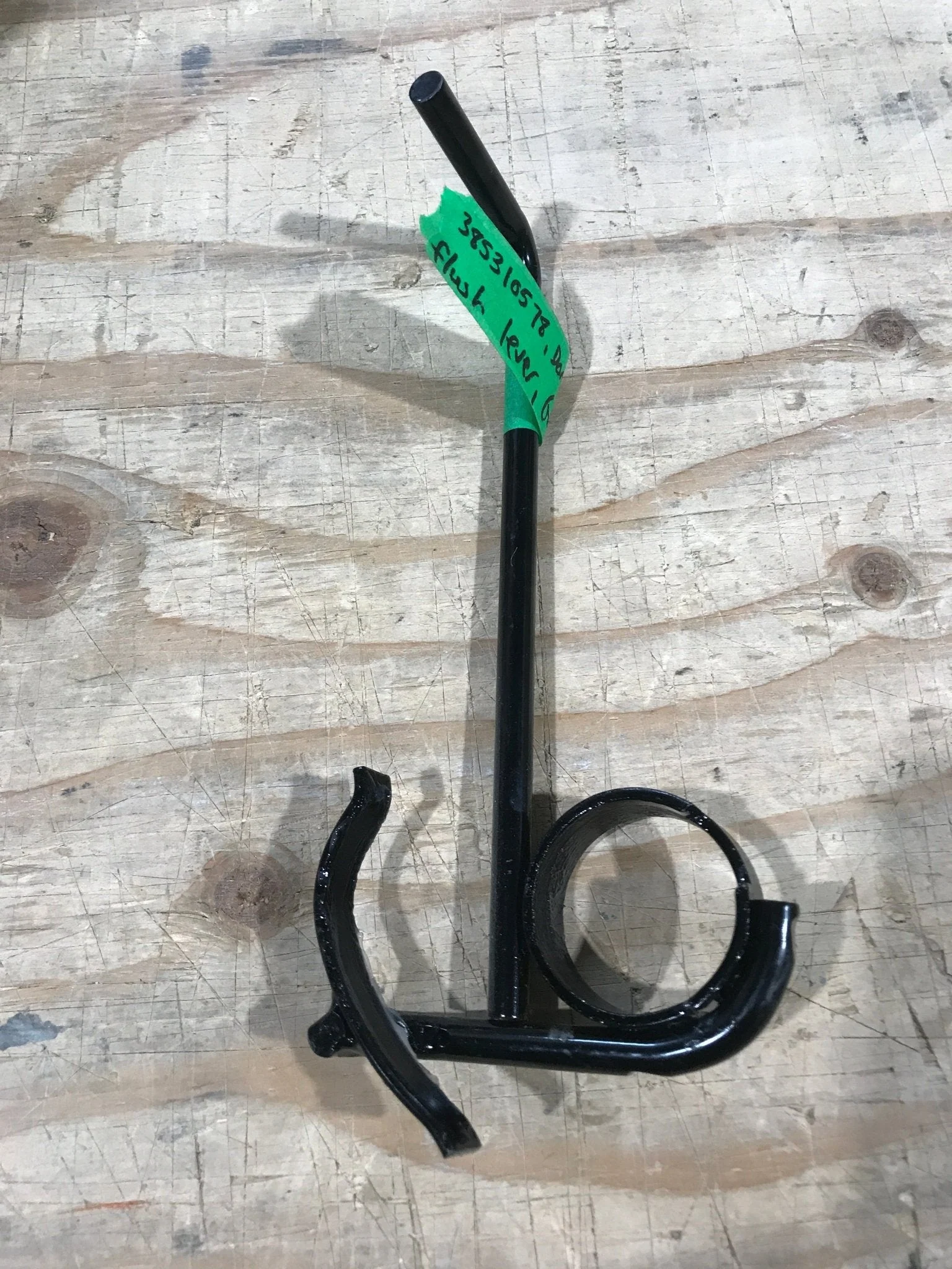 Used Dometic Toilet Flush Lever, Black - 385310578 - Image 3