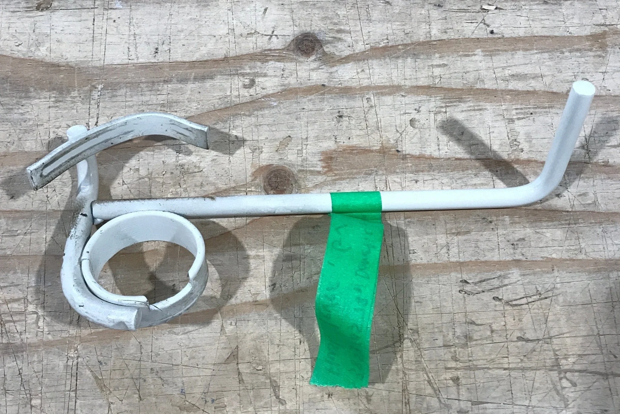 Used Dometic Toilet Flush Lever, White - 385310578 - Image 2