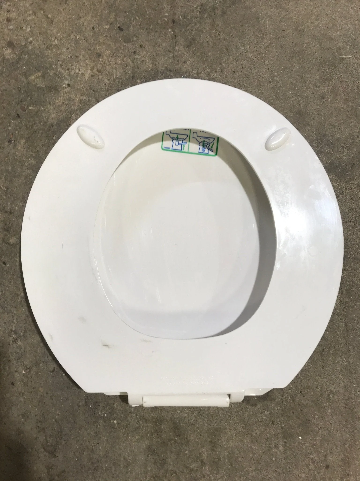 Used Dometic Toilet Seat Replacement - 341605 - Image 3