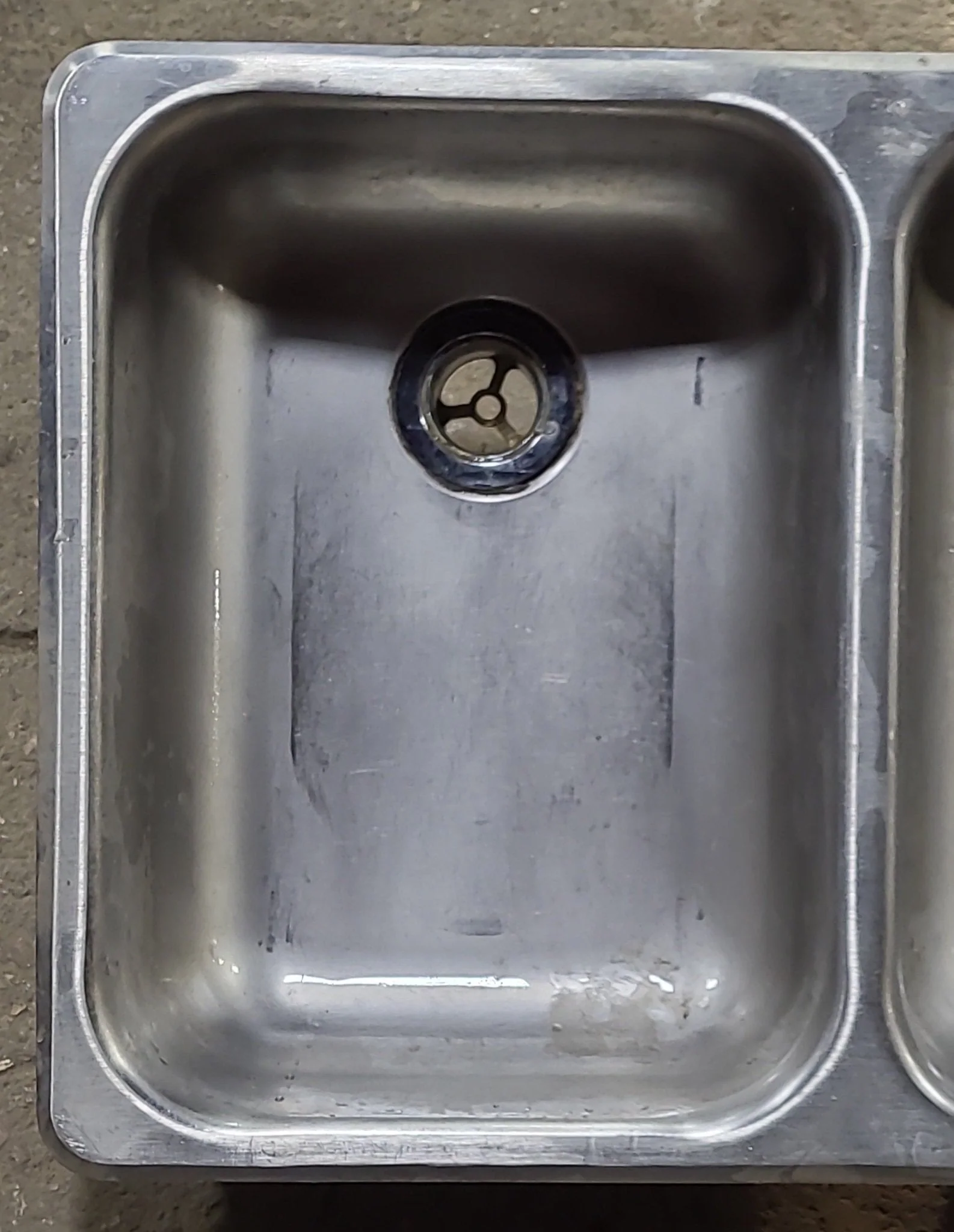 Used Double Kitchen Sink 23” W x 15 3/4” L - Image 3