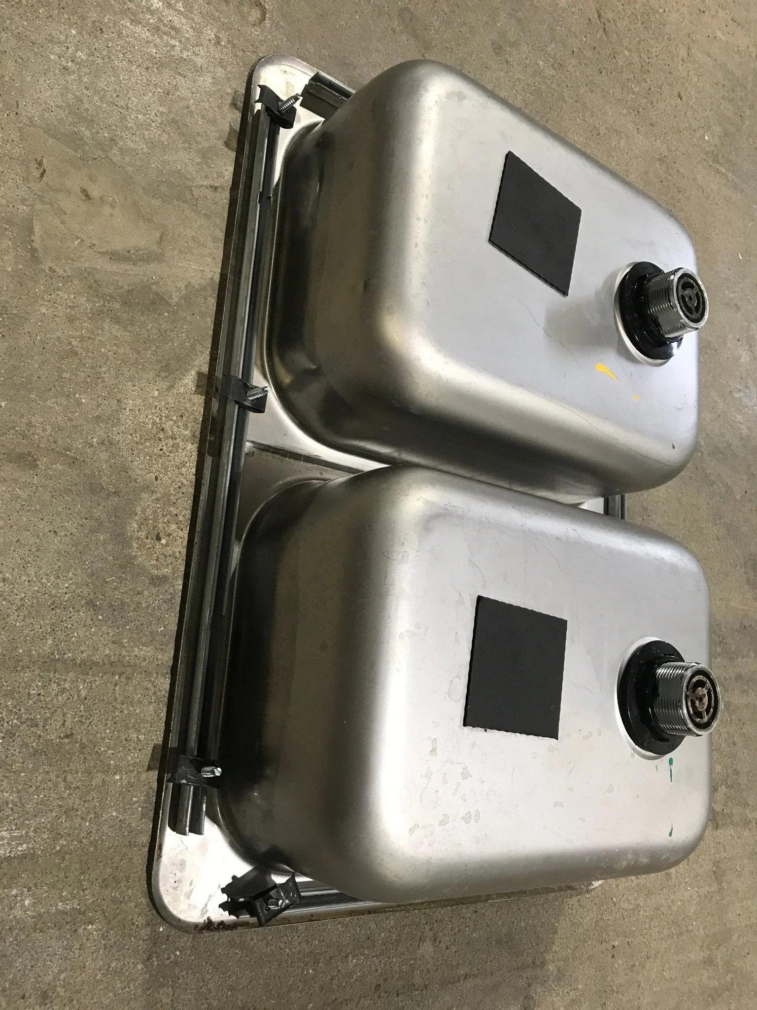Used Double Kitchen Sink 24” W X 17” L - Image 6