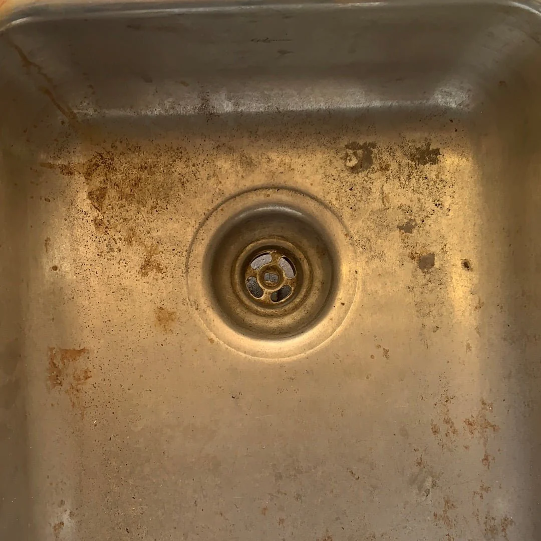 Used Double Kitchen Sink 26 3/4” w x 16” L - Image 4