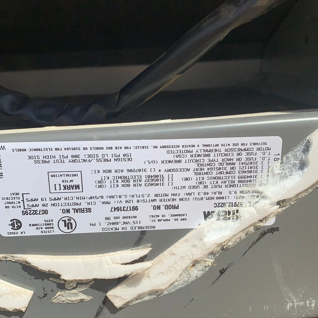 Used Duo-Therm Air Conditioner, Head Unit, 11000 BTU, Cool Only - 57912.622C - Image 6