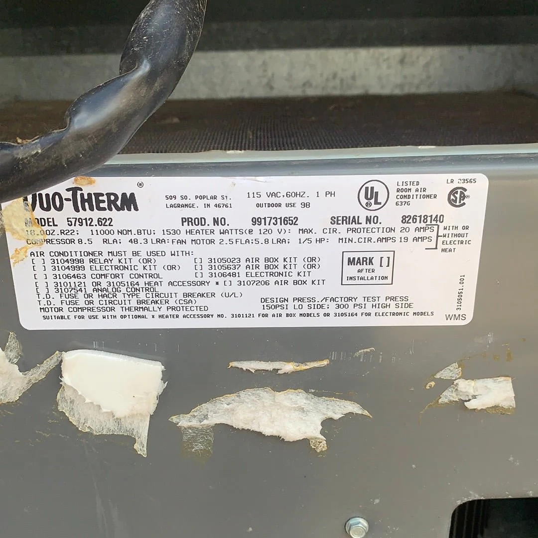 Used Duo-Therm Air Conditioner, Head Unit, 13500 BTU, Cool Only - 57915.622 - Image 4