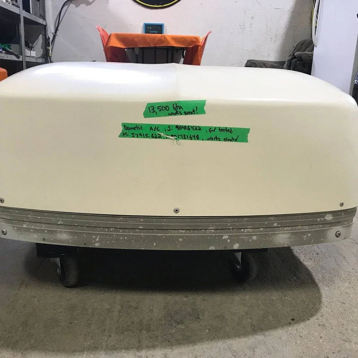 Used Duo-Therm Air Conditioner, Head Unit, 13500 BTU, Cool Only - 57915.622 - Image 2