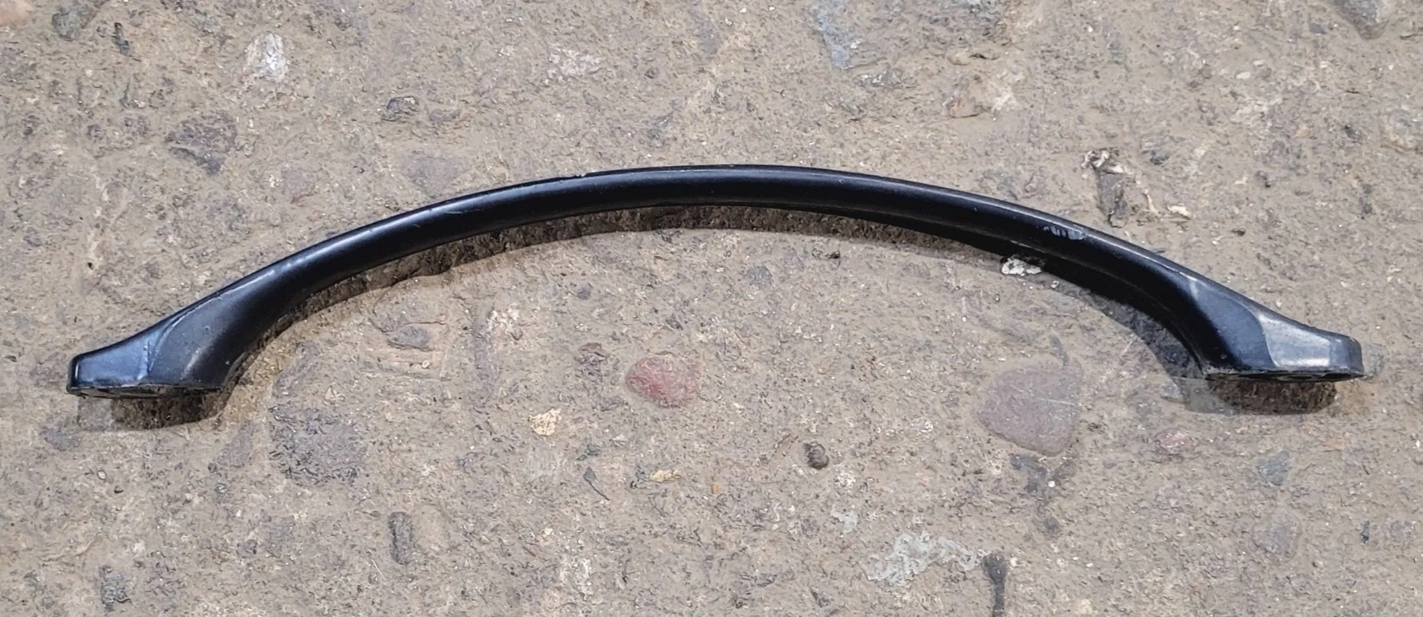 Used Entry Door Handle 10"- metal - Image 2