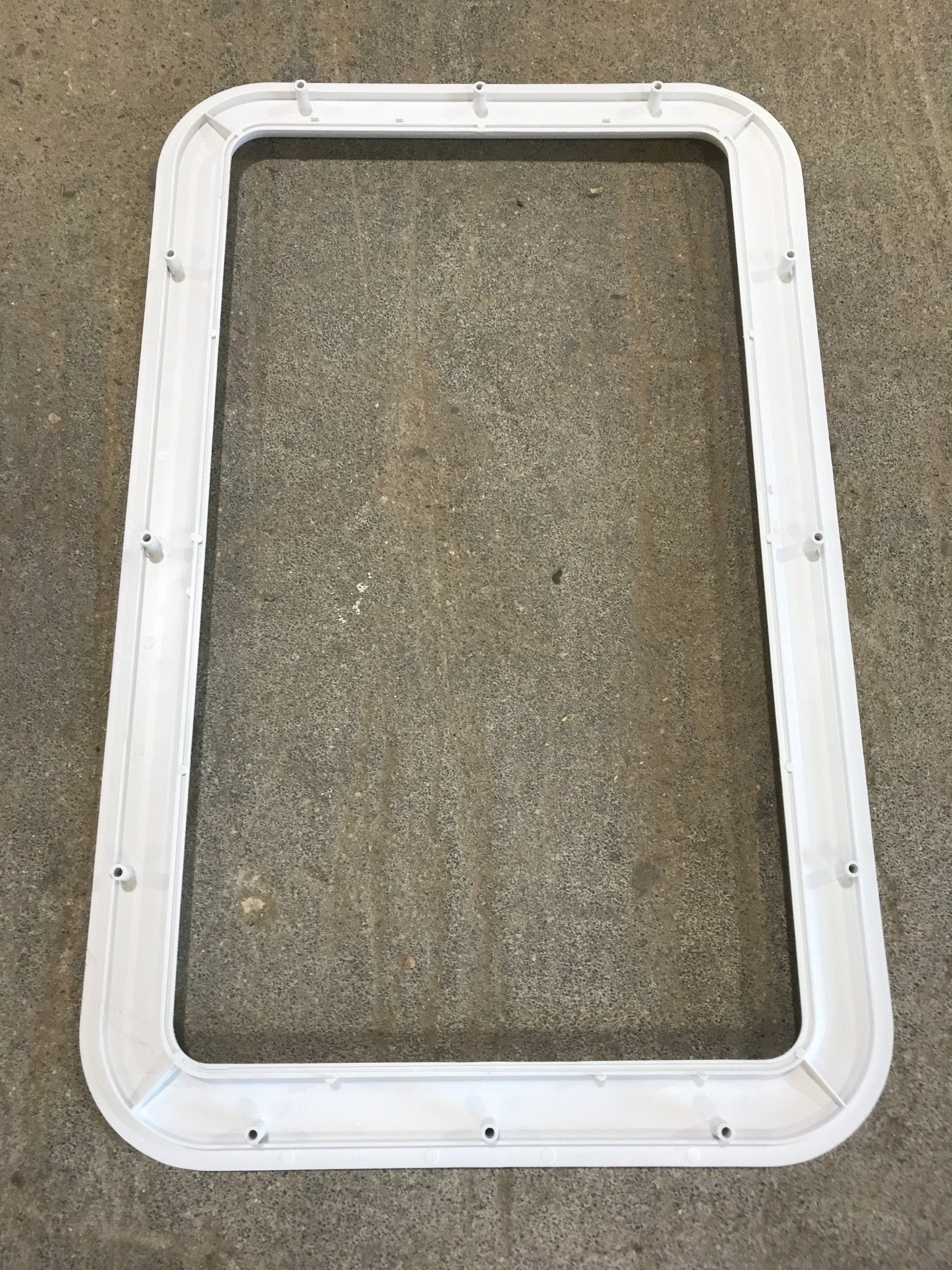 Used Entry door window Interior Frame: 24 3/4" x 15 3/4" - Image 2