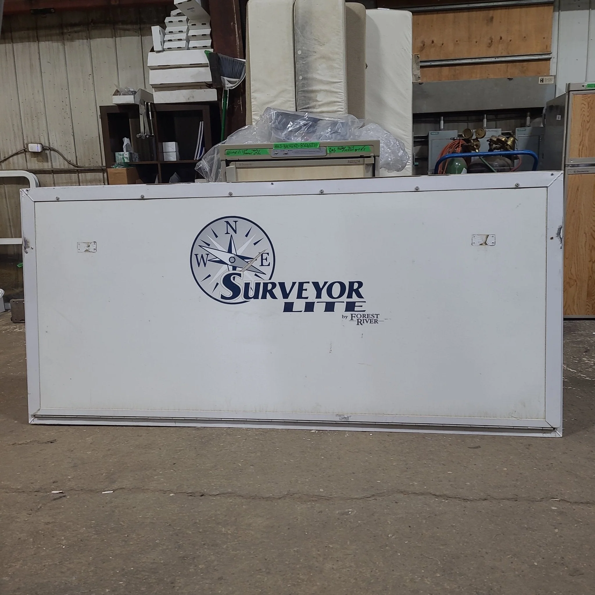Used Exterior Fold-Down Hybrid Room Base 80 3/4" W x 36" H x 2 3/4" D