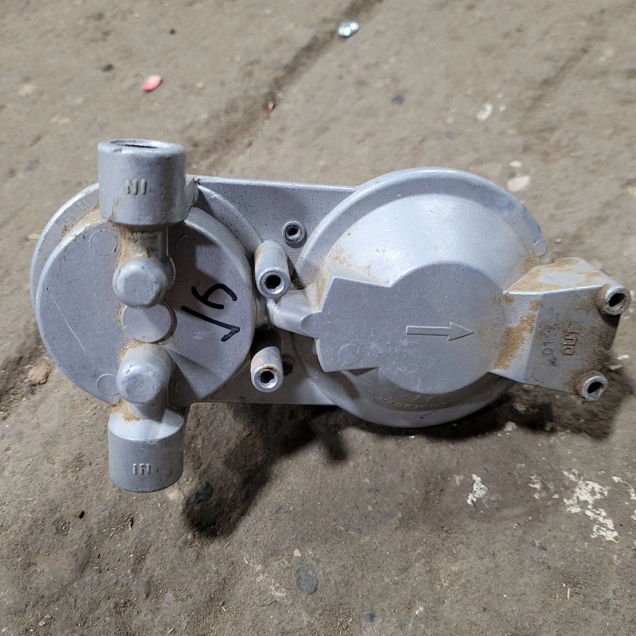 Used Fairview GR-9984 High Capacity RV Camper LP Propane Automatic Changeover Regulator - Image 4