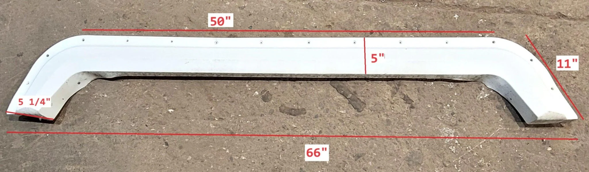 Used Fender Skirt 66" X 11"
