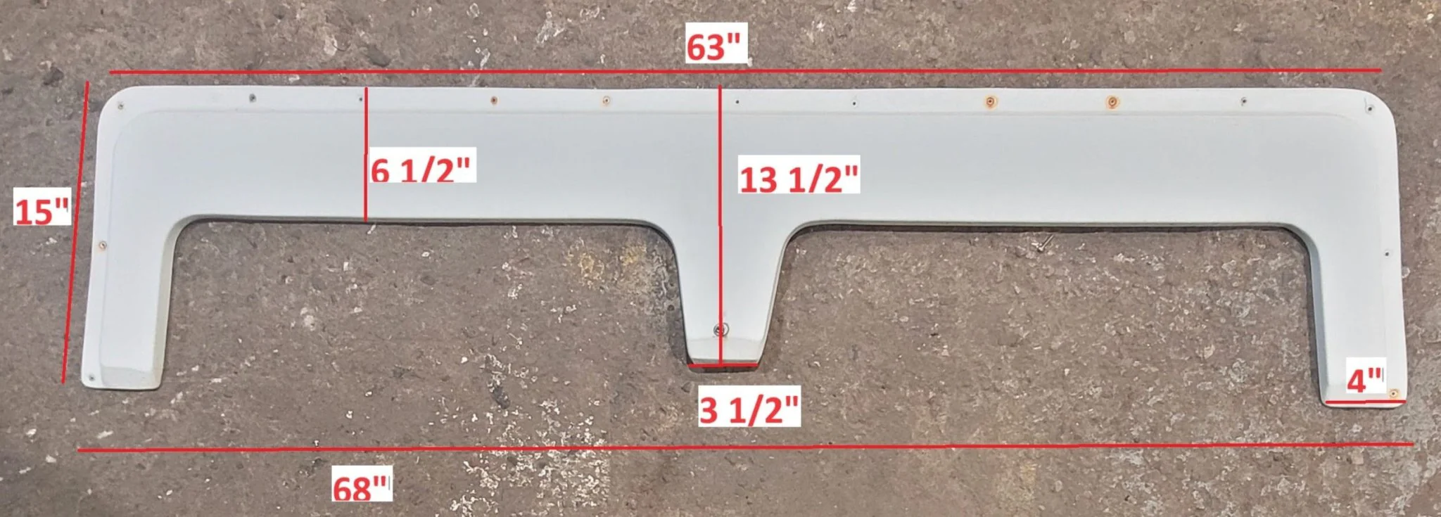 Used Fender Skirt 68" X 15"
