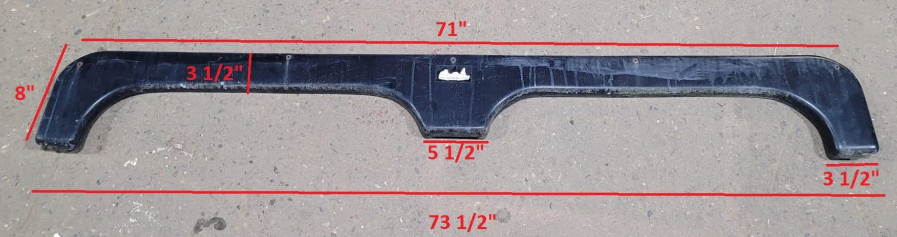 Used Fender Skirt 73 1/2" X 8"