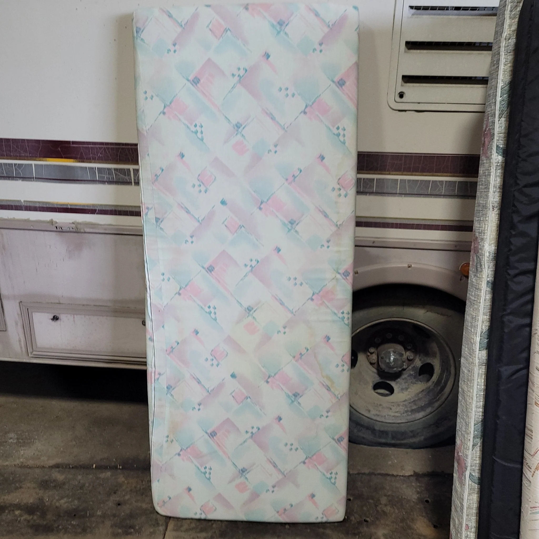 Used Bunk Mattress 73" X 29 1/2" X 3 1/2" D