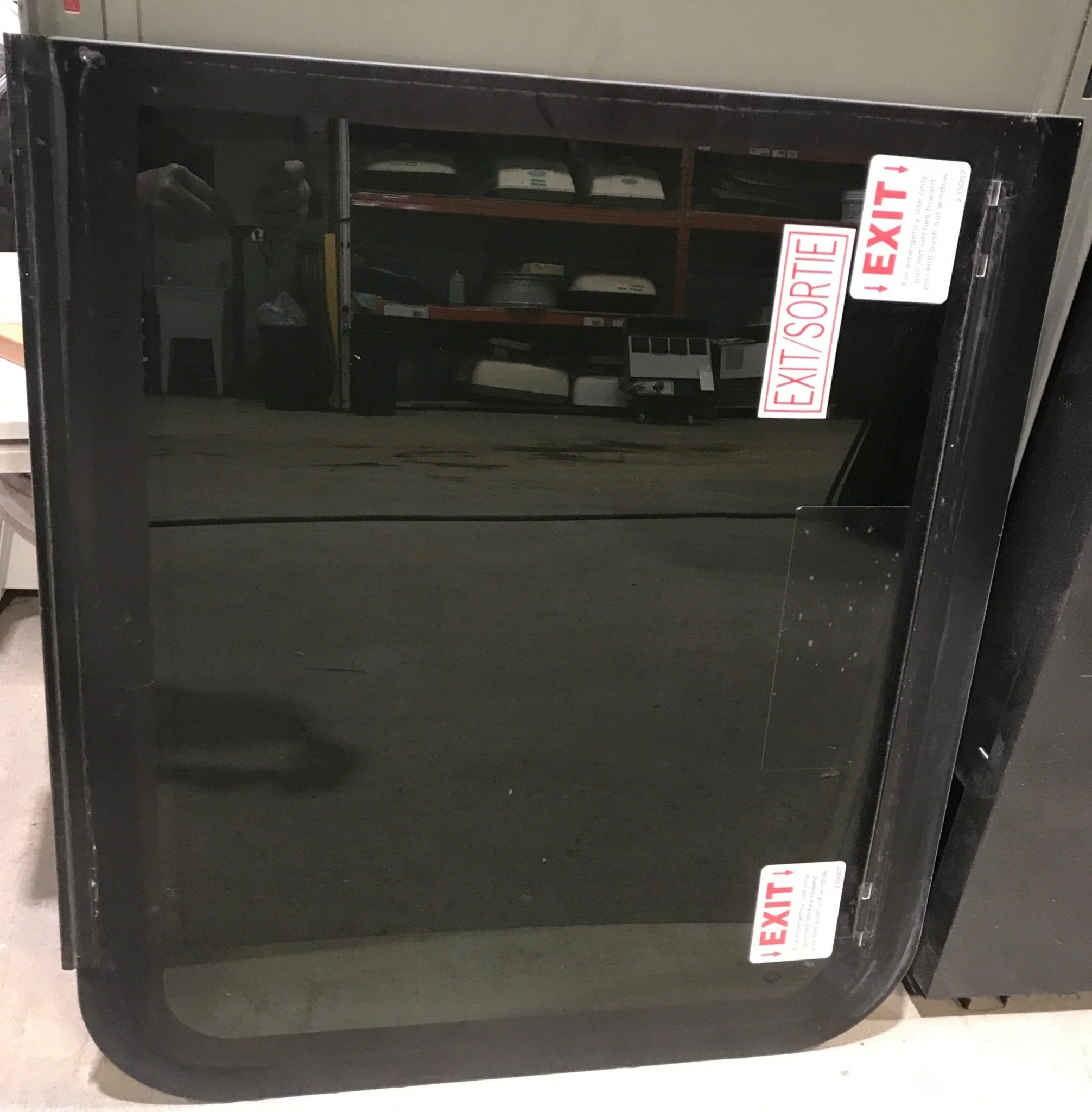 Used Frameless Window Glass Pane Replacement: 26 1/2" W X 23 1/2" H - Image 4