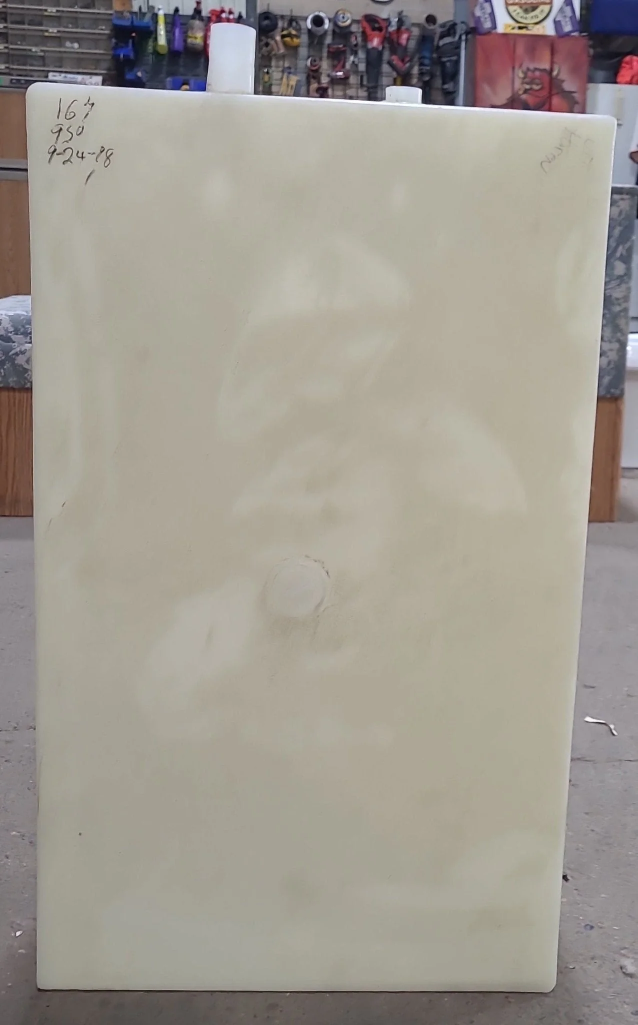 Used Fresh Water Tank 10 1/2" H  x 18" W x 30” L - Image 2
