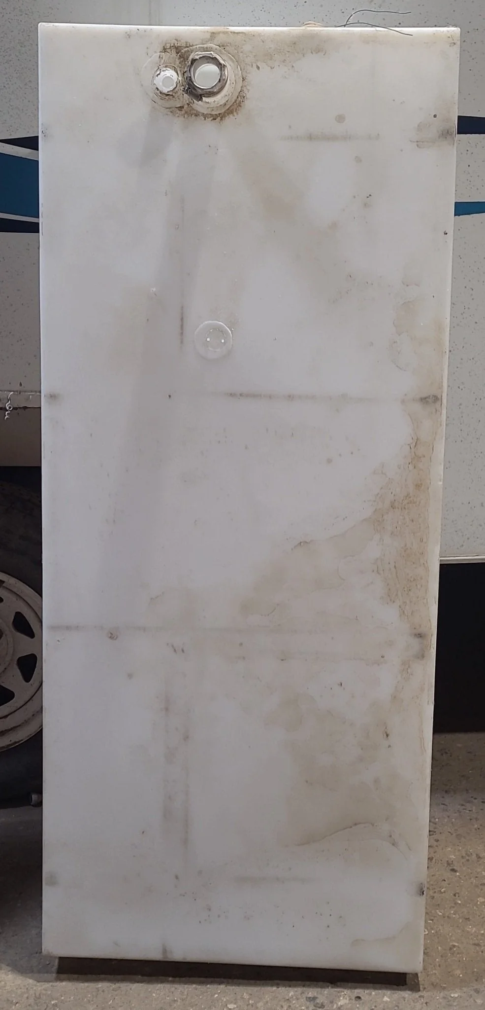 Used Fresh Water Tank 10" H x 24" W x 57 1/4” L