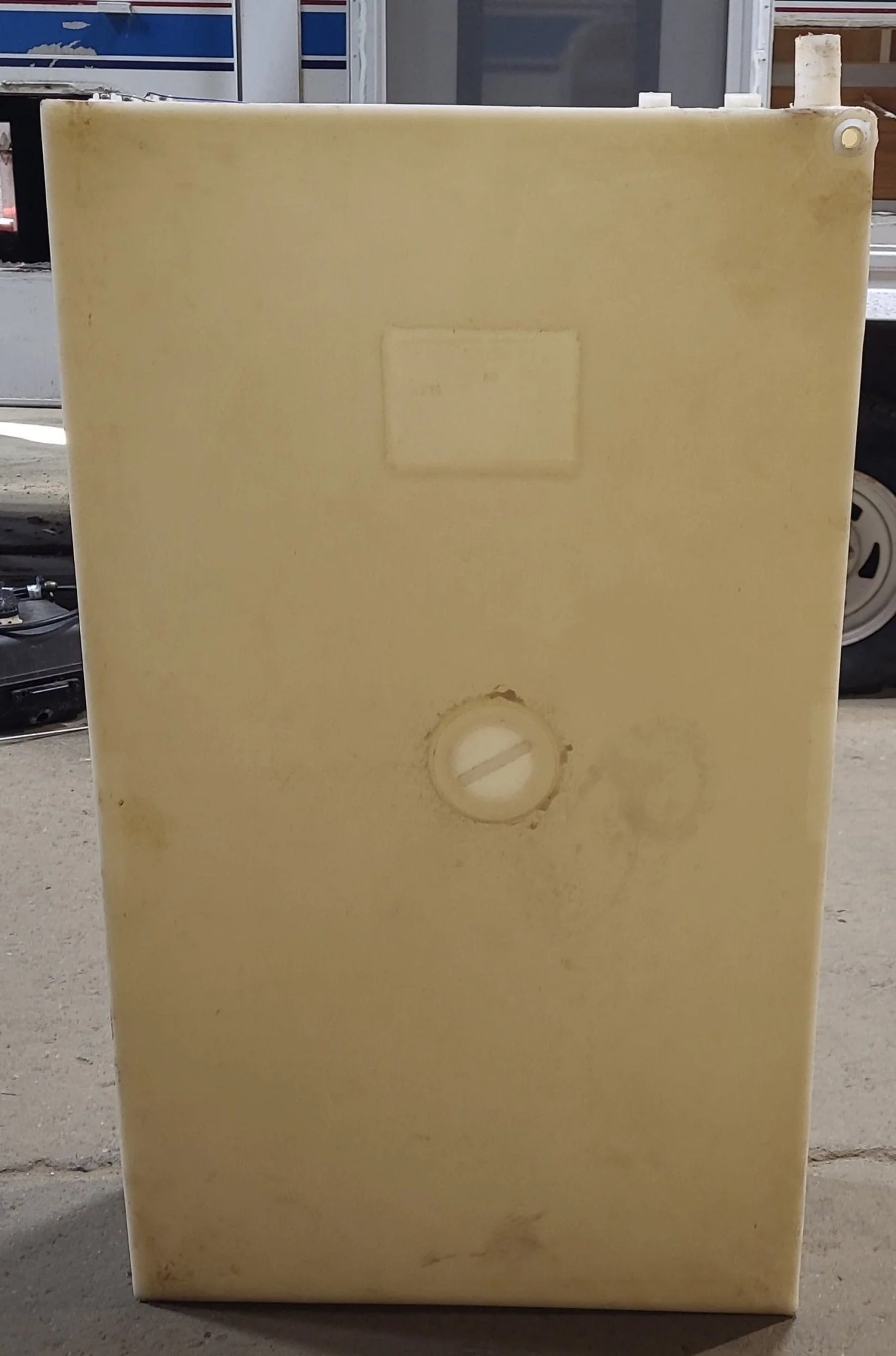 Used Fresh Water Tank 10" H x 26" W x 45 1/2” L - Image 2