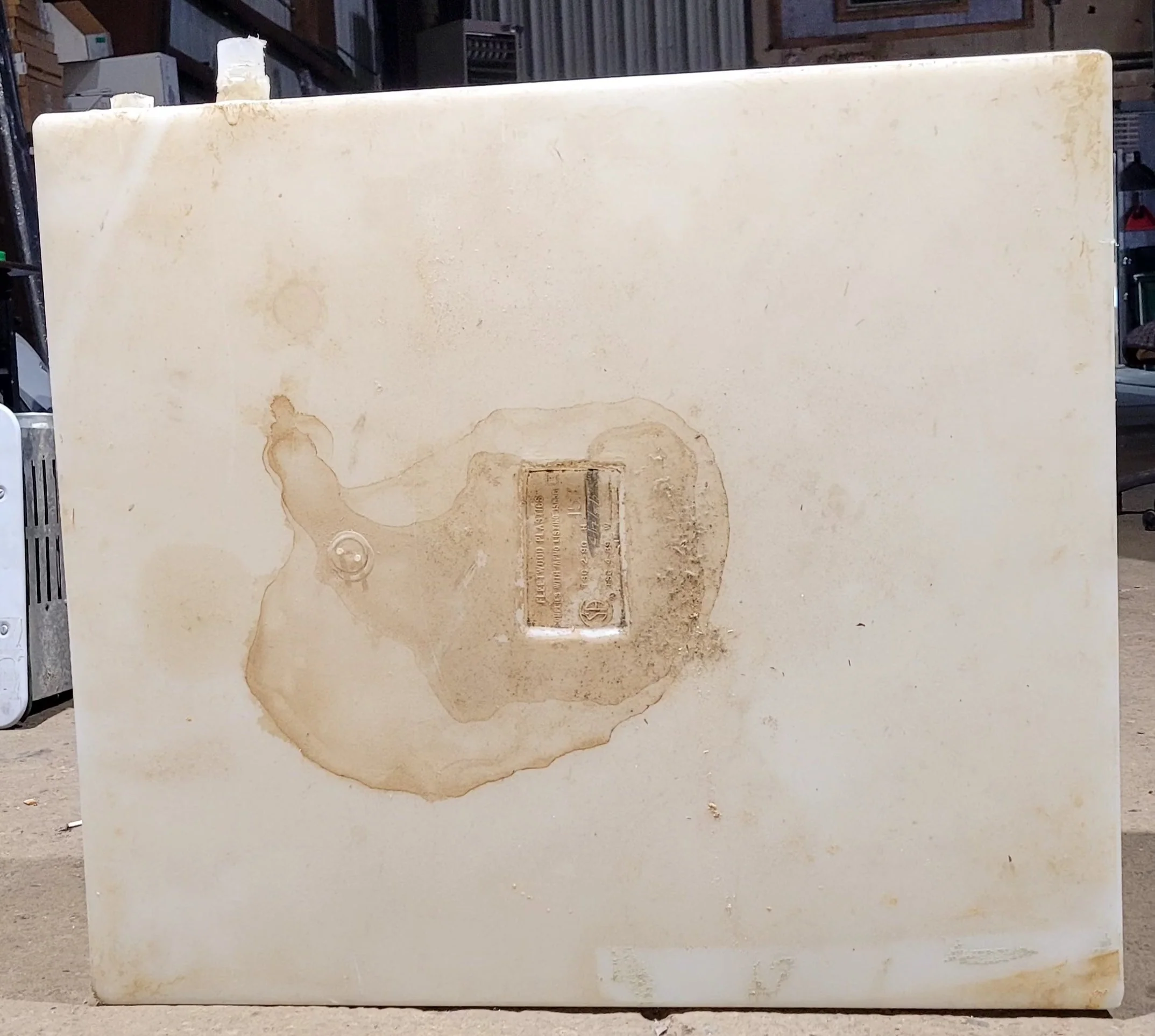 Used Fresh Water Tank 11 1/4" H x 28" W x 31 1/2” L - Image 4