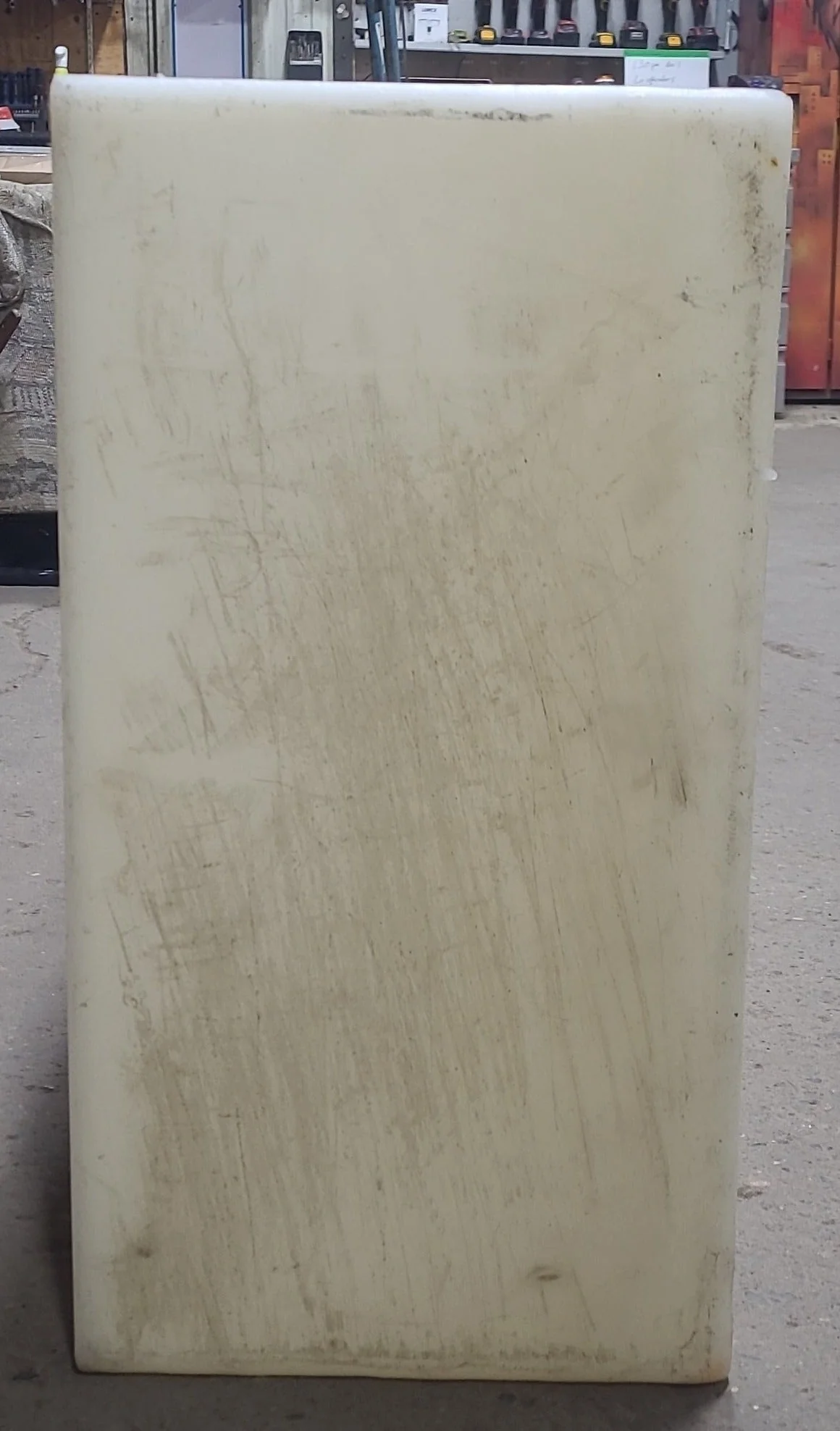 Used Fresh Water Tank 11" H x 21" W x 41” L - Image 3