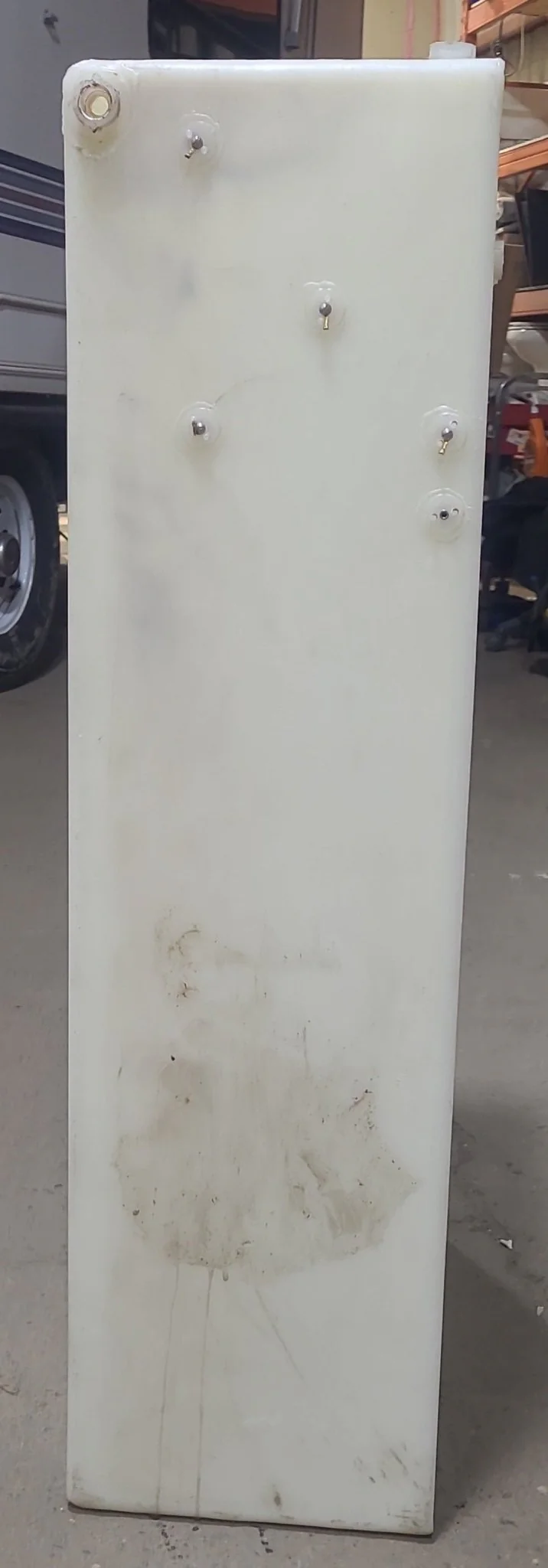 Used Fresh Water Tank 11" H x 21" W x 41” L - Image 6