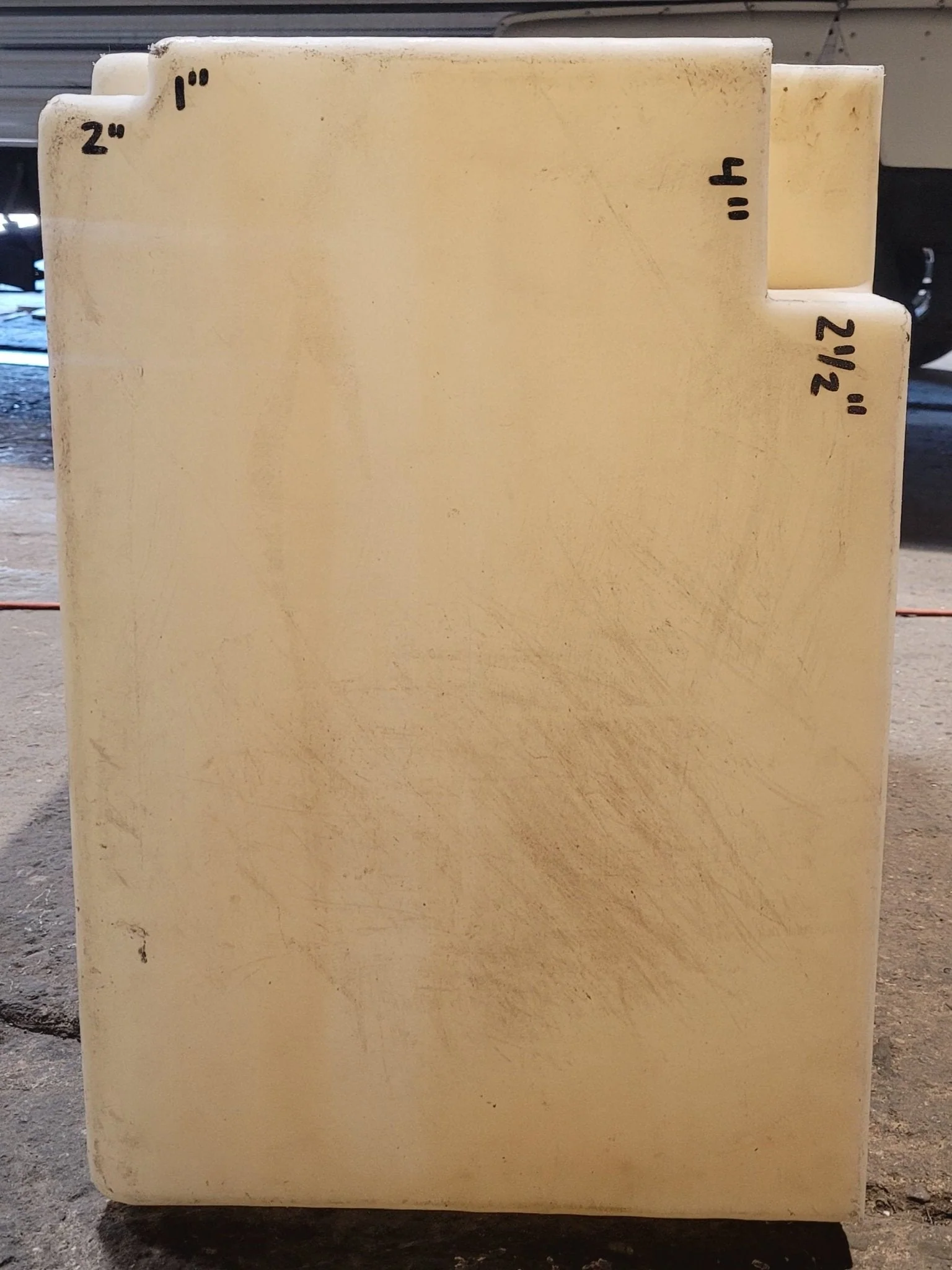Used Fresh Water Tank 15 3/4 H x 22 1/4" W x 31 1/4” L - Image 5