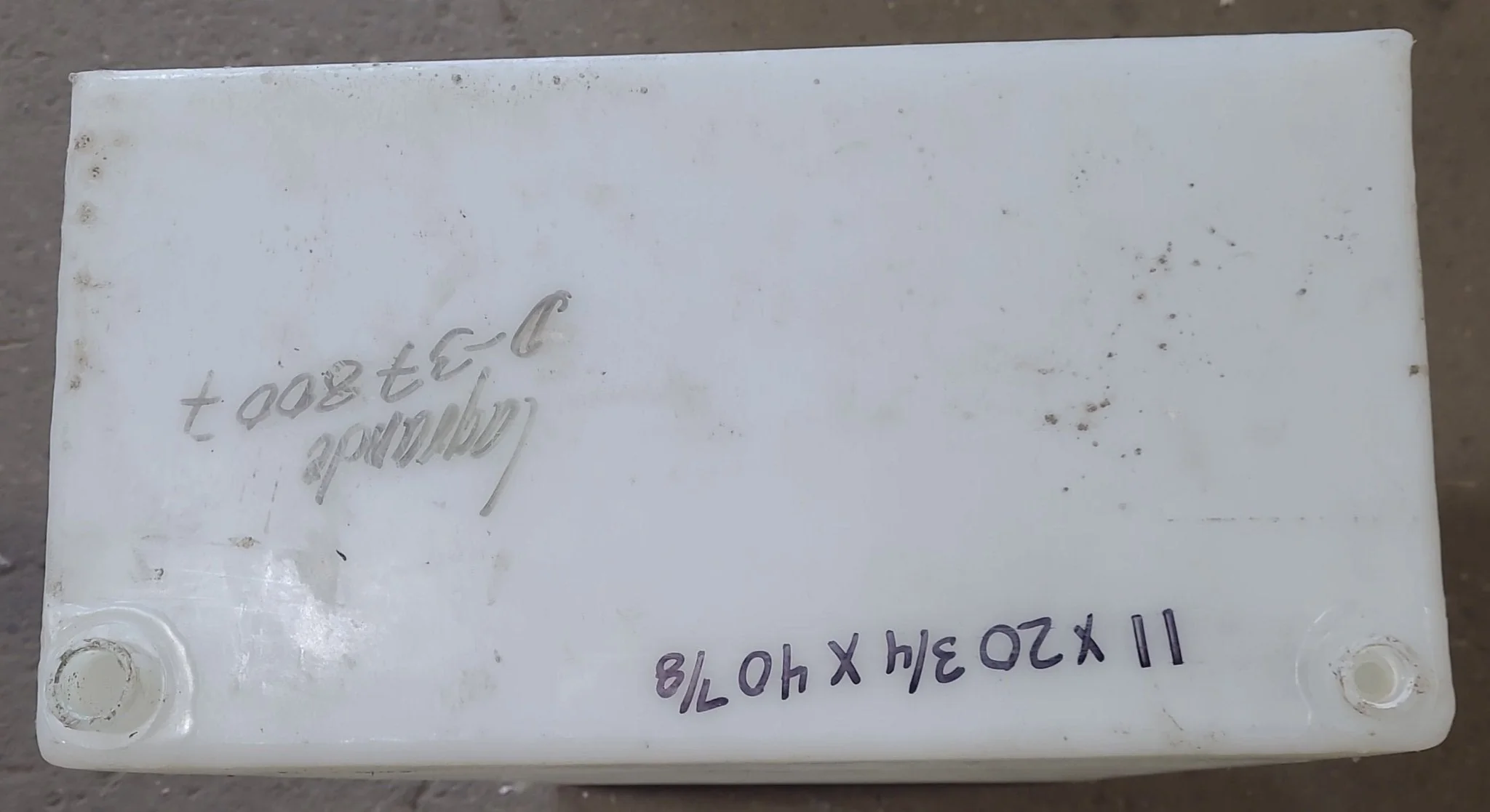 Used Fresh Water Tank 40 7/8" x 20 3/4" x 11"