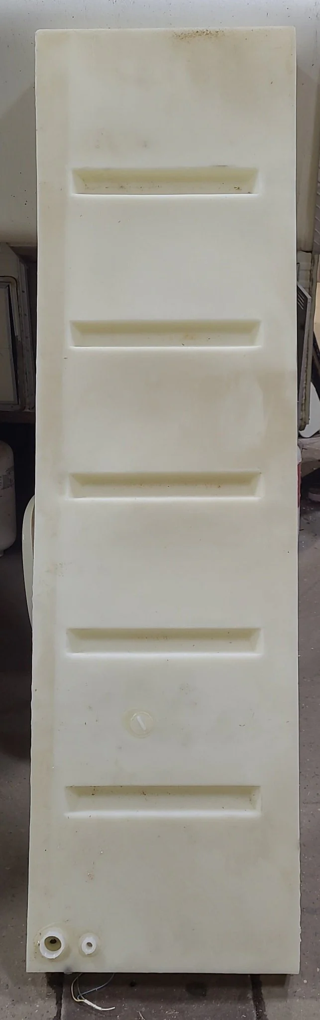 Used Fresh Water Tank 6 1/2" H x 21 3/4" W x 78” L