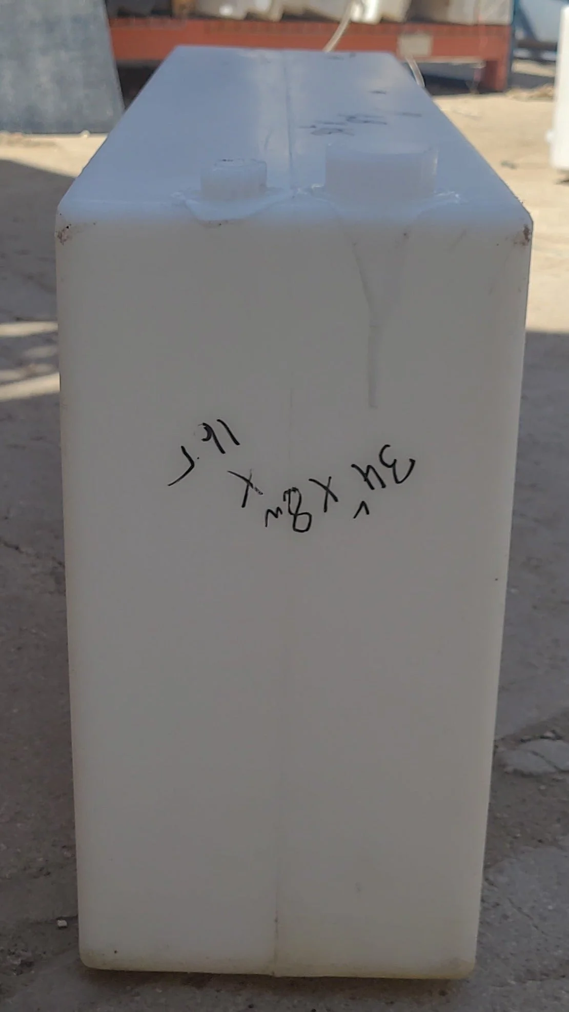 Used Fresh Water Tank 8" H x 15 1/4" W x 34 1/4” L - Image 6