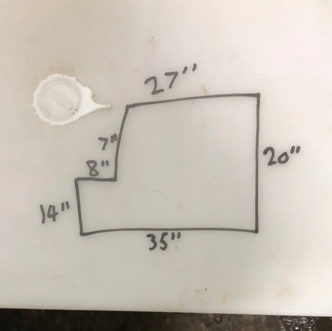 Used Fresh Water Tank 9 1/2” x 20 1/2” x 35” - Image 5