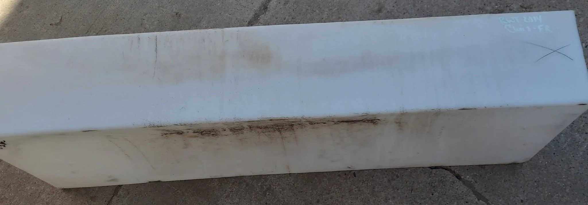 Used Fresh Water Tank 9” H x 19 1/2” W x 53 1/2” L - Image 2