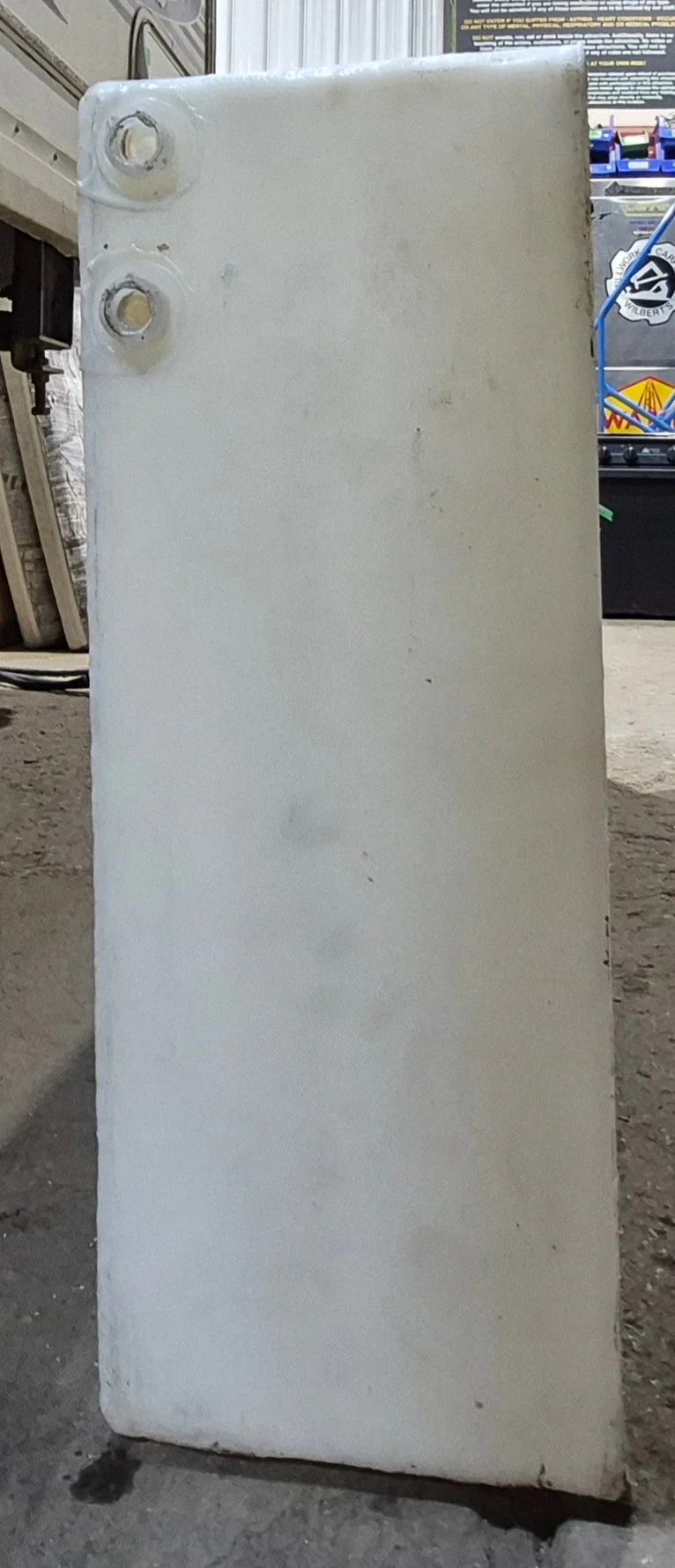 Used Fresh Water Tank 9" H x 23 3/4" W x 58” L - Image 3