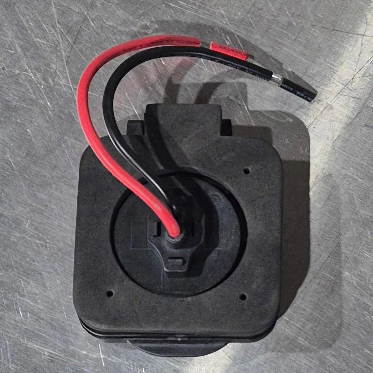 Used Furrion Solar Port Inlet, Black - FSPINS-PB - Image 2