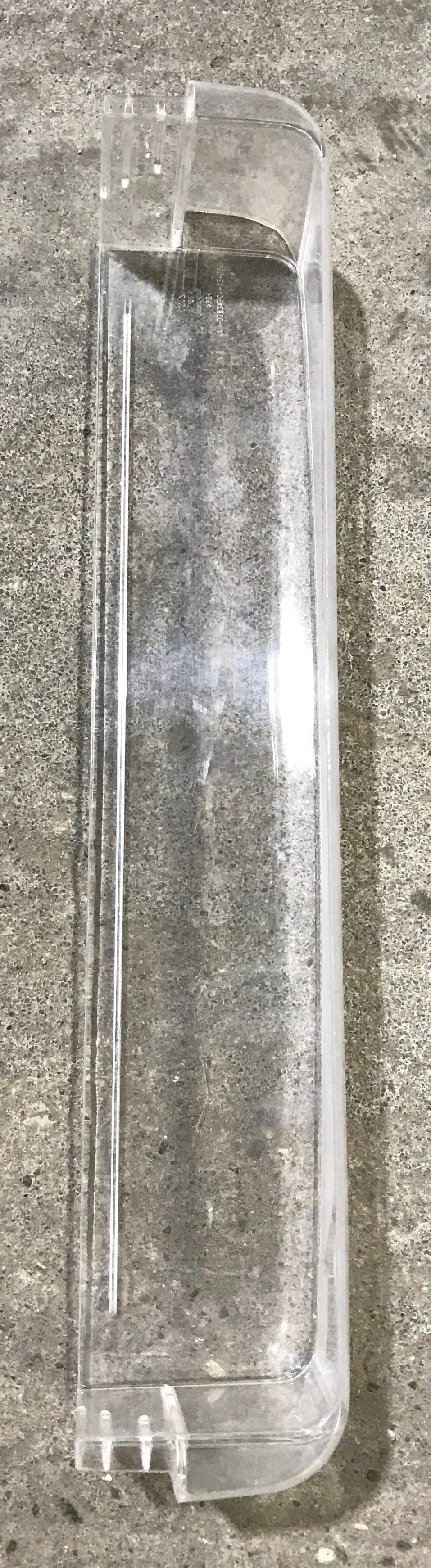 Used G&E Appliance Fridge Bottom Door Bin (CLEAR) - WR71X32547 - Image 2