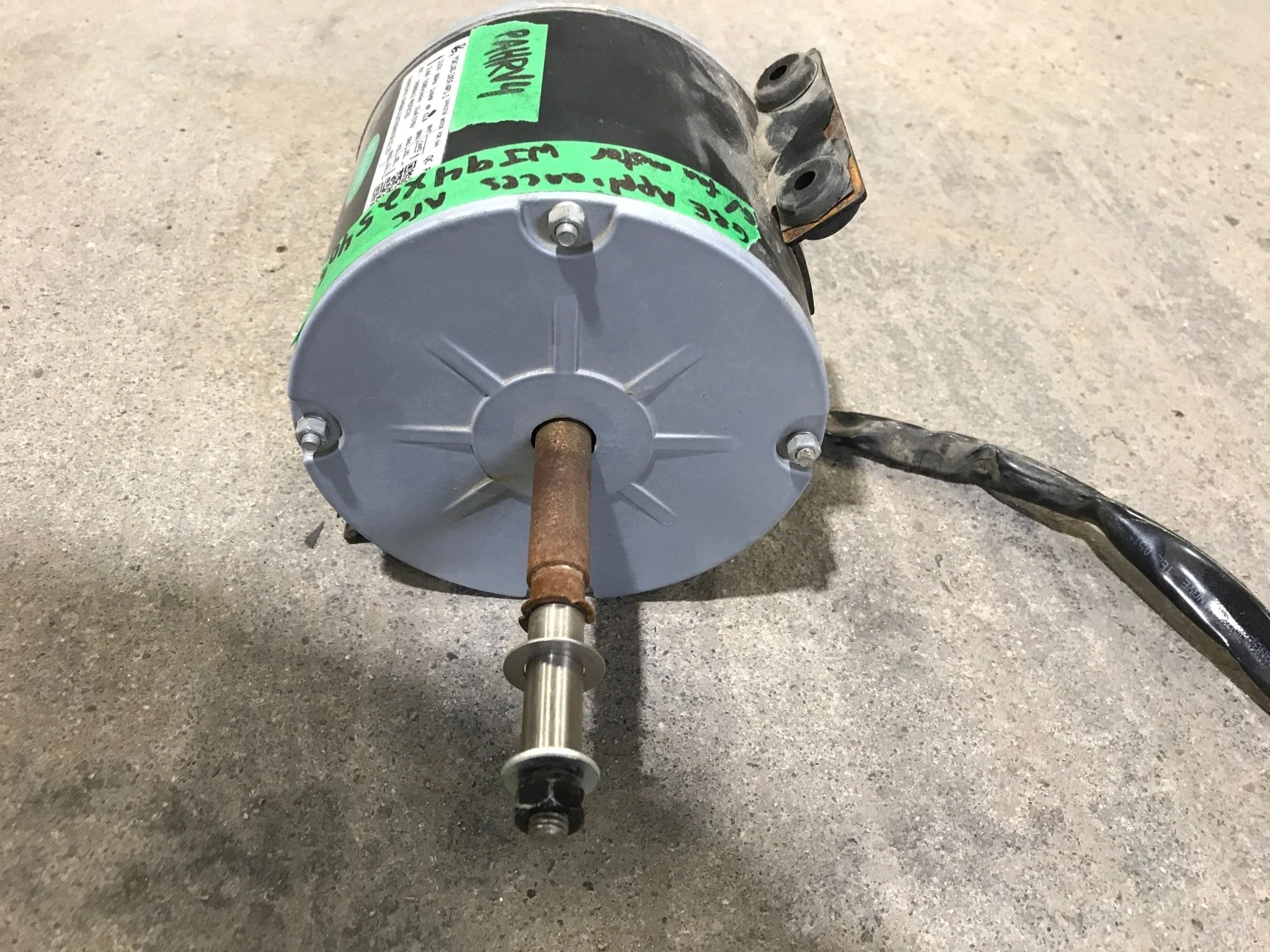 USED G&E APPLIANCES A/C FAN MOTOR WJ94X5405 - Image 5