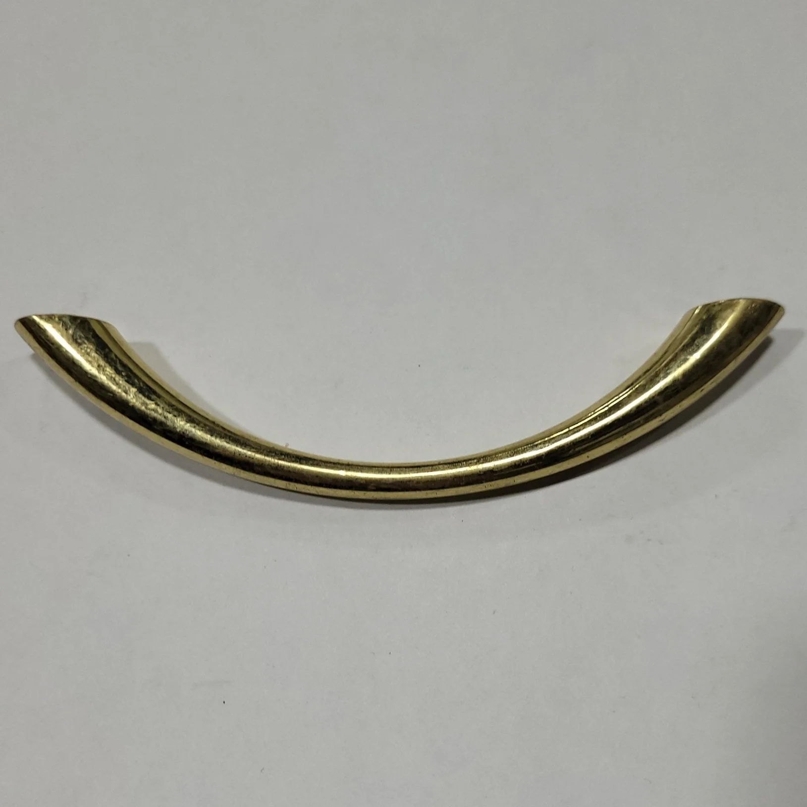 Used Gold Cabinet Handle 3 3/4" Hole Spacing