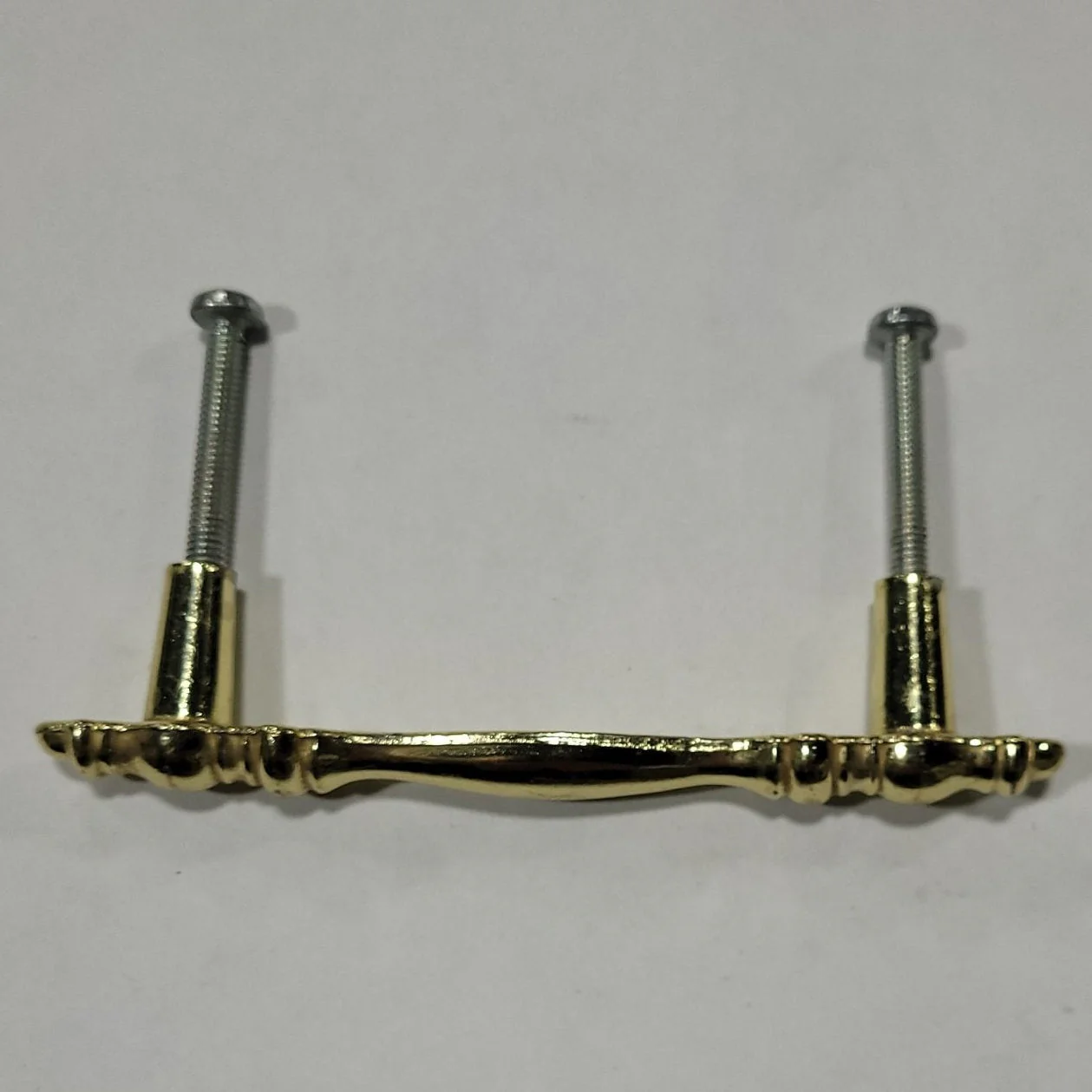 Used Gold Cabinet Handle With 3" Hole Spacing
