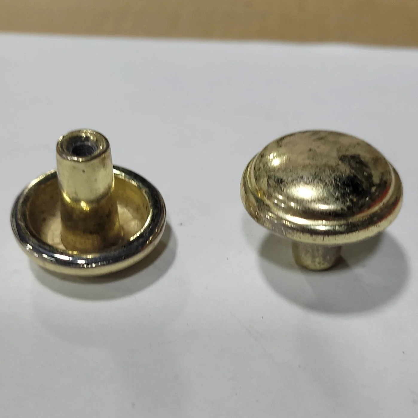 Used Gold Cabinet Knob - Image 2
