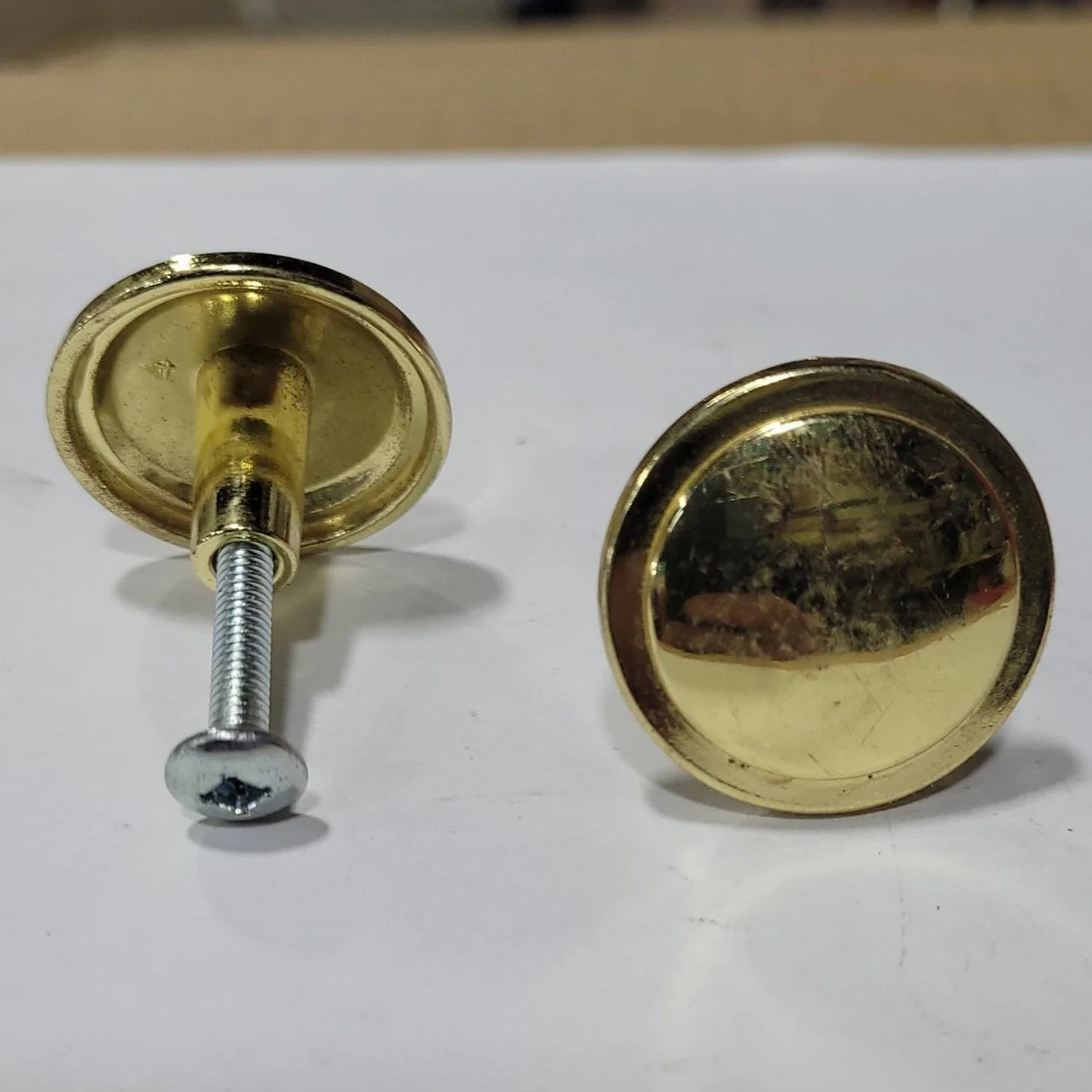 Used Gold Cabinet Knob