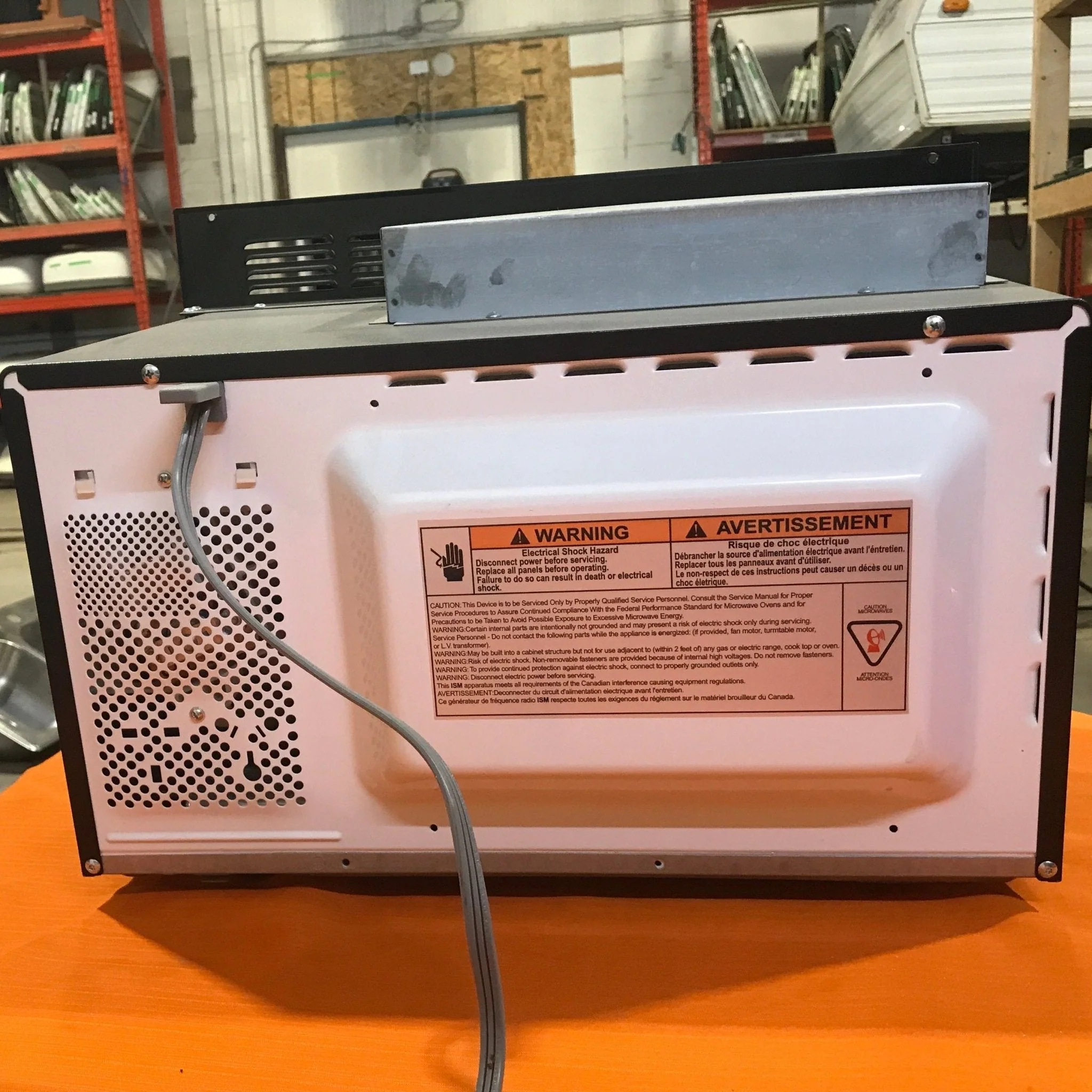 Used High Pointe RV Microwave 19" W x 10 1/2" H x 13 1/2" D - Image 6